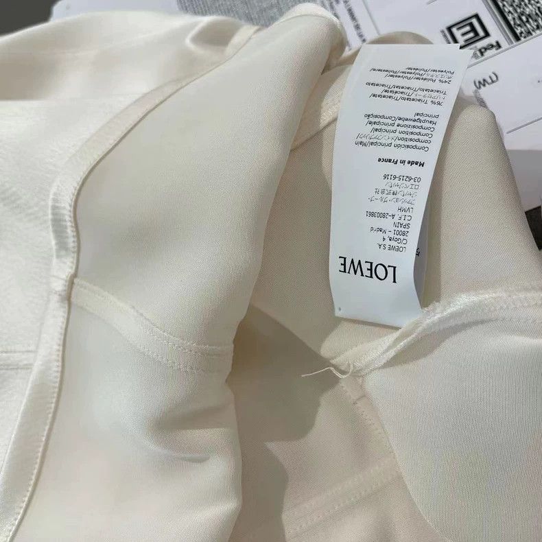 Loewe LOEWE Silk + lace shirt Size XS / US 0-2 / IT 36-38 - 2 Thumbnail