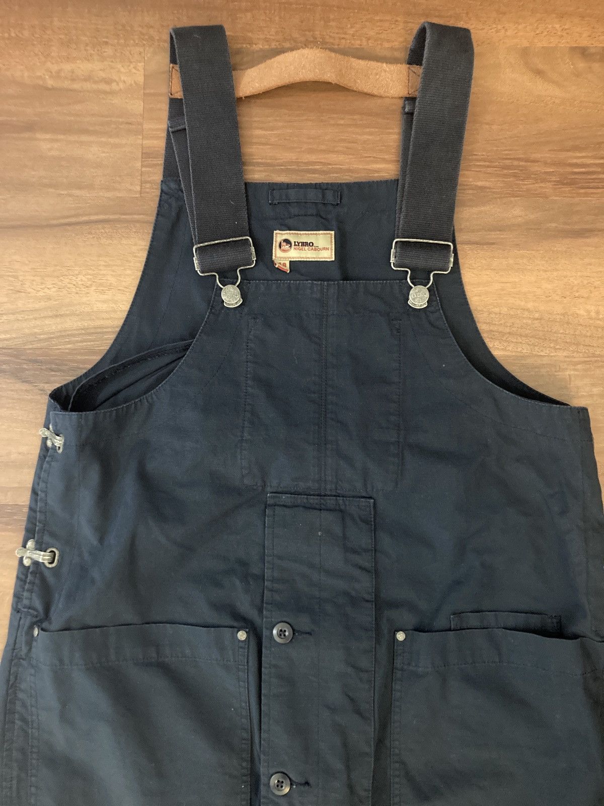 Nigel Cabourn Navy ripstop naval dungarees | Grailed