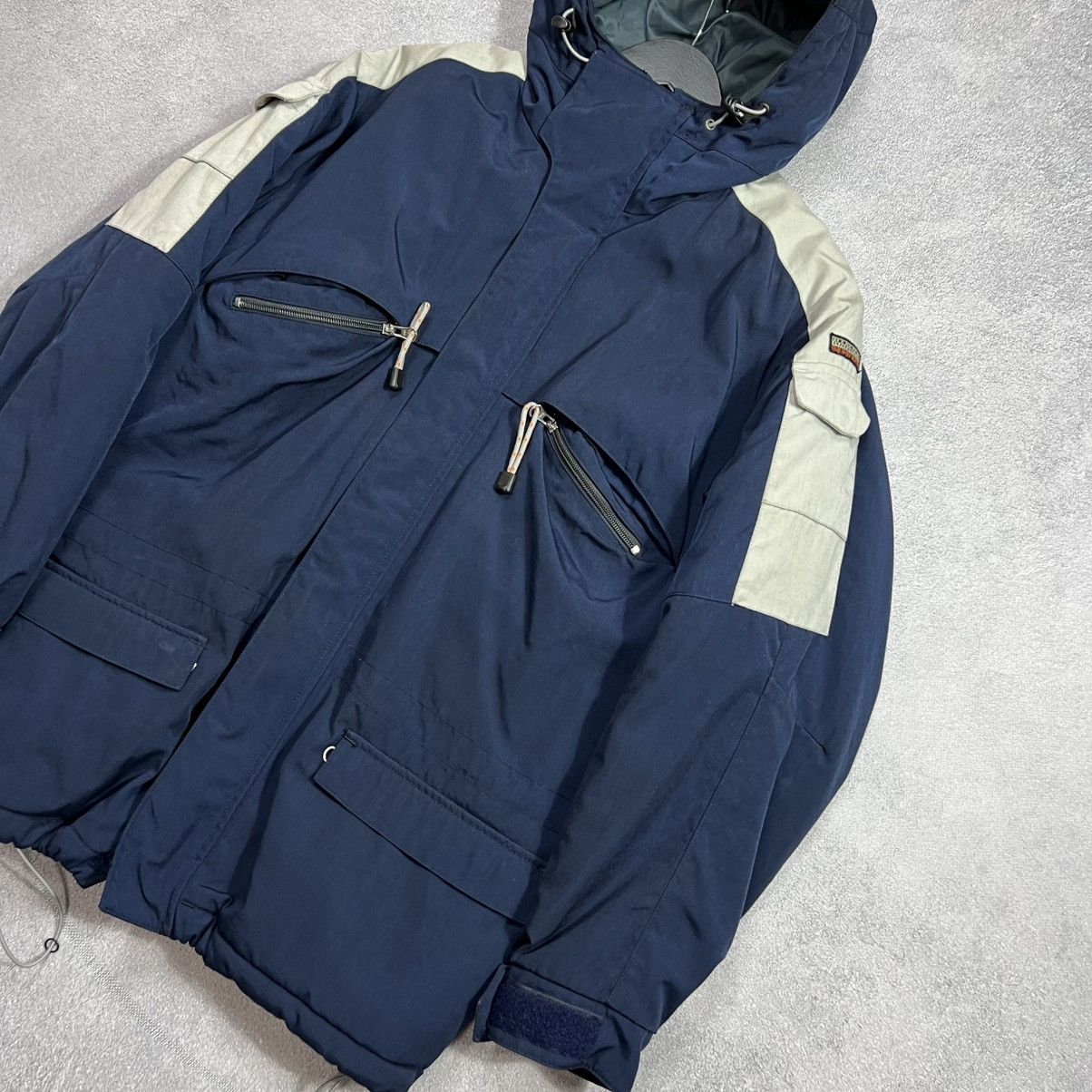 Napapijri Vintage Napapijri Cordura Parka – Navy Blue💙 Archive Hype Size US M / EU 48-50 / 2 - 3 Thumbnail