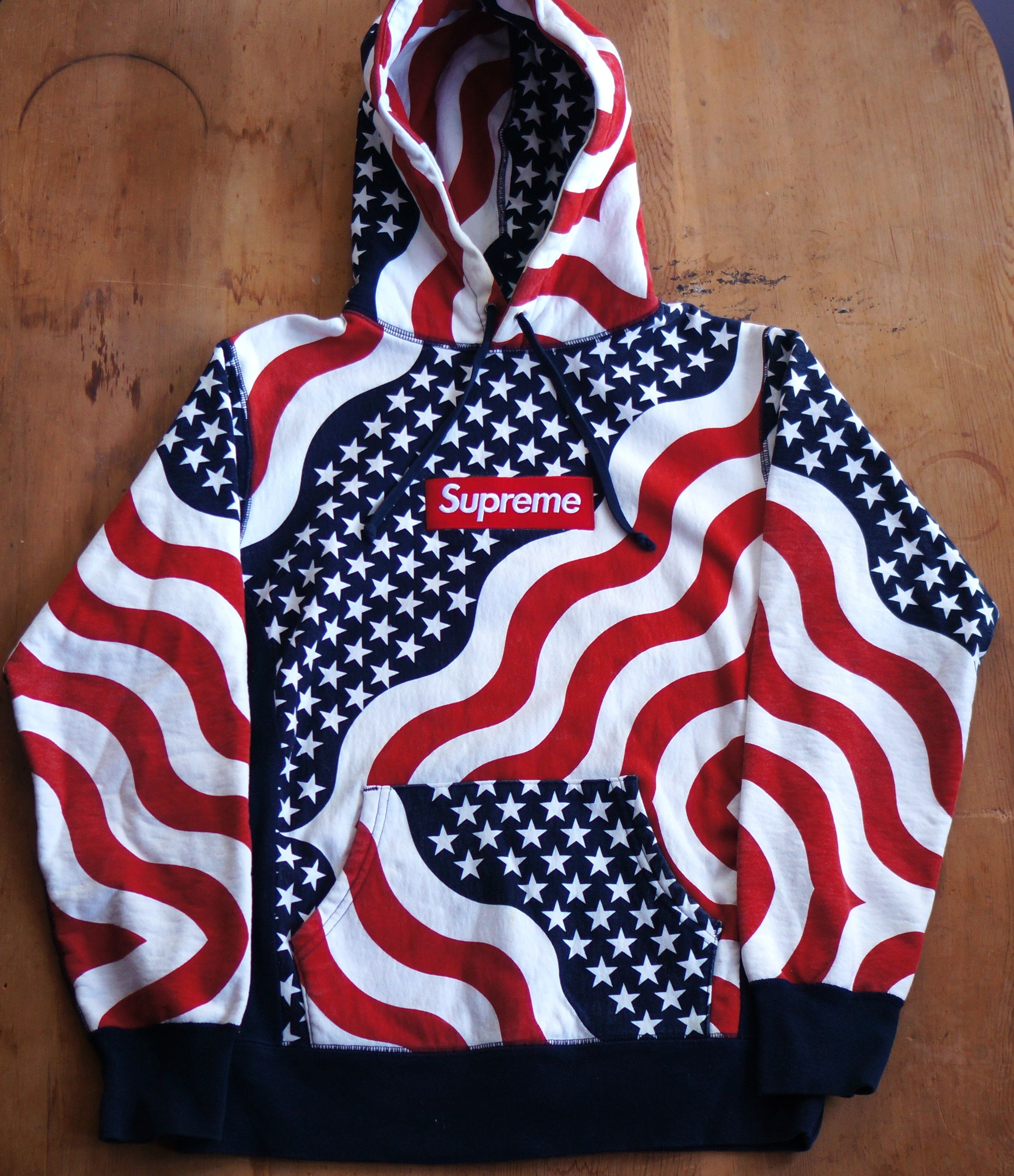 Supreme Usa Box Logo Hoodie | Grailed