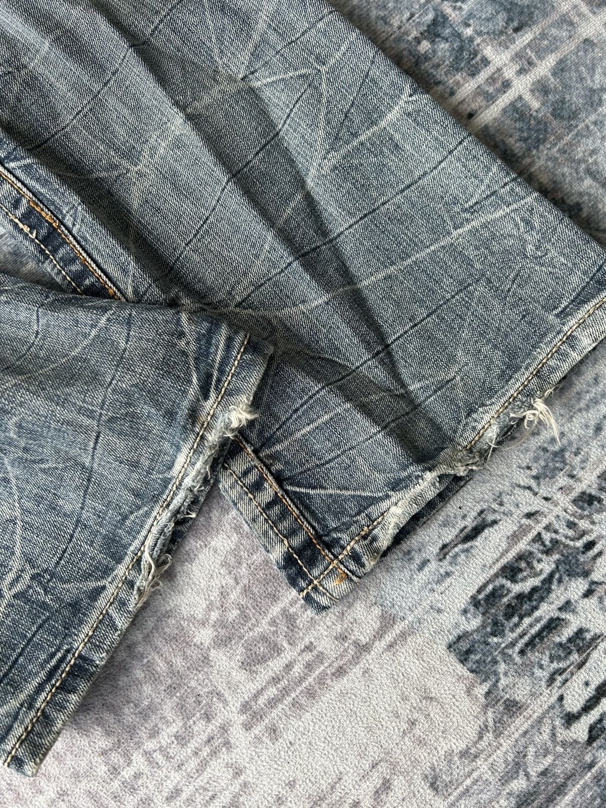 If Six Was Nine Semantic Design Bootcut Jeans Size US 32 / EU 48 - 7 Thumbnail