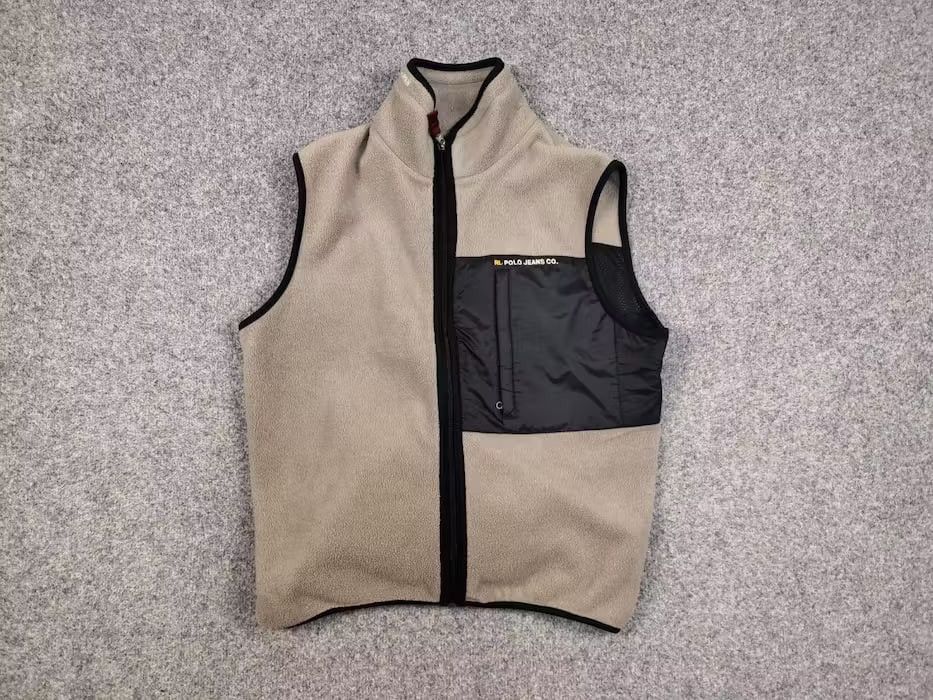 Polo Ralph Lauren Vintage 90's Ralph Lauren Polo Co Fleece Zip Removable Hood Size US S / EU 44-46 / 1 - 6 Thumbnail