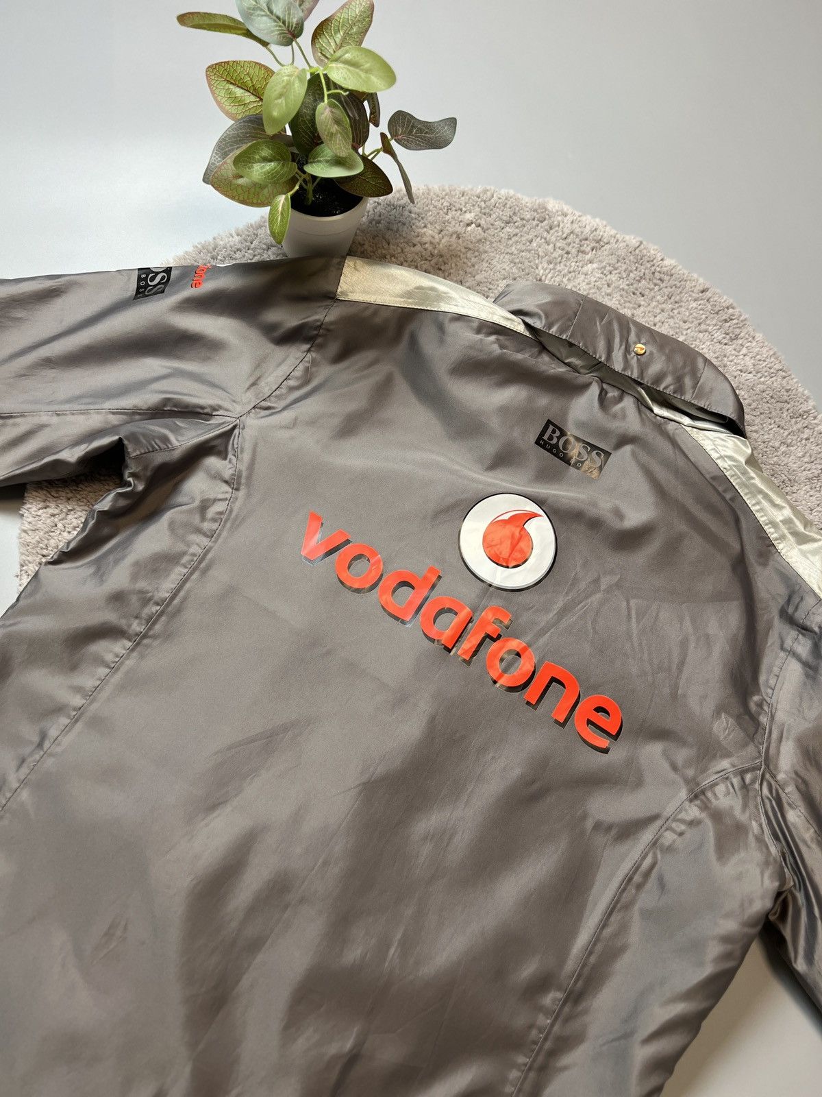 Formula 1 × Mercedes-Benz × Vintage Vodafone McLaren Mercedes F1 Team Jacket Size US XL / EU 56 / 4 - 12 Thumbnail