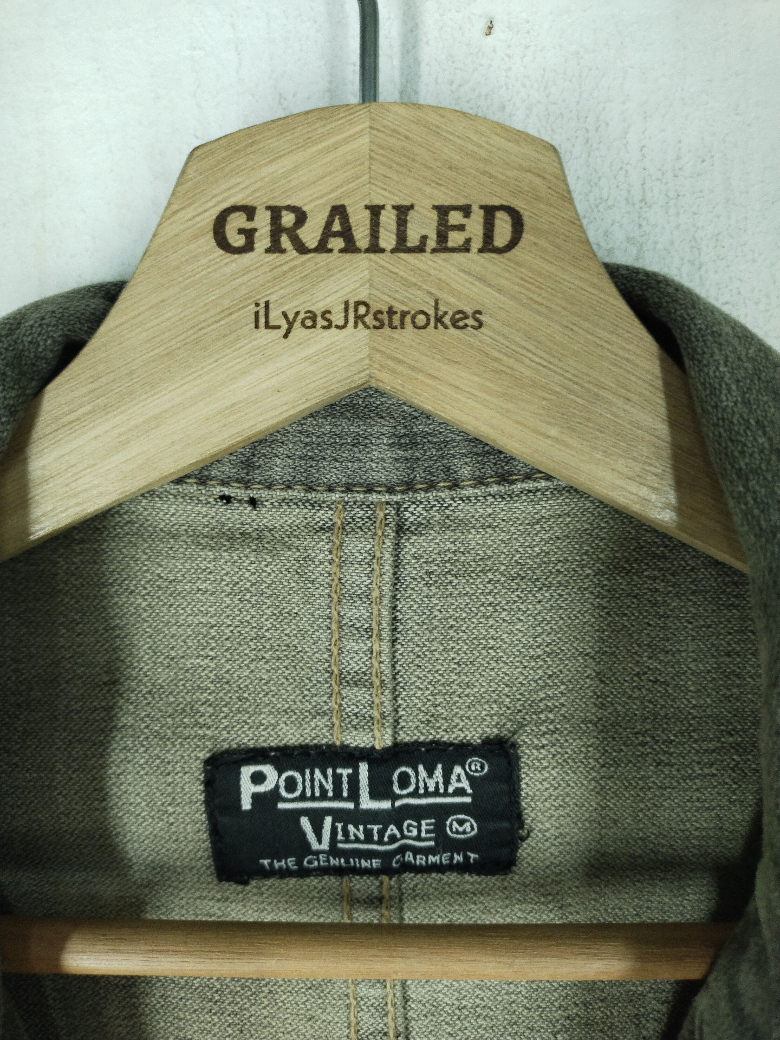 If Six Was Nine × Vintage Vintage Point Loma Denim Distressed Faded Jacket Rare Size US M / EU 48-50 / 2 - 17 Thumbnail