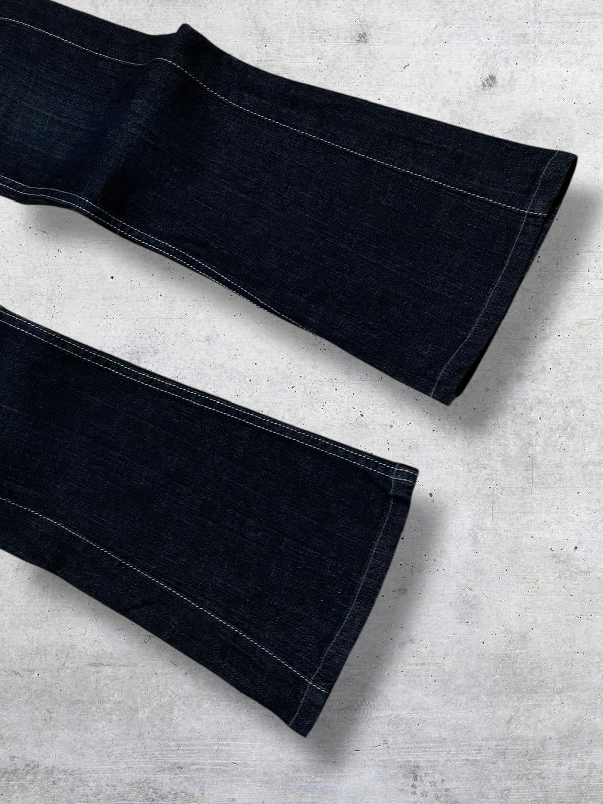 Masaki Matsushima MASAKI MATSUHIMA JAPAN DESIGNER 1990S ICONIC FLARED DENIM Size US 28 / EU 44 - 4 Thumbnail