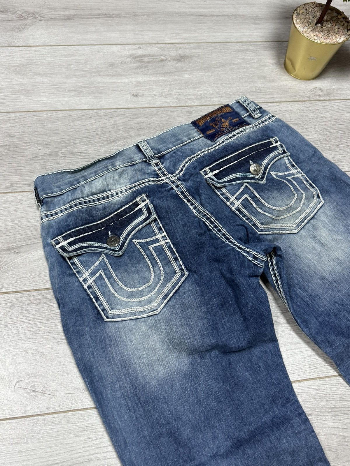 True Religion True Religion horse shoe stitched USA jackson distress jeans Size US 38 / EU 54 - 4 Thumbnail
