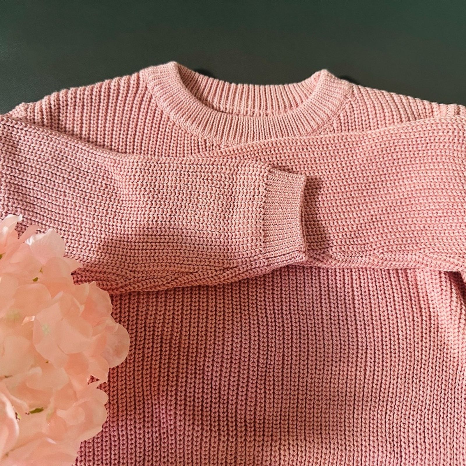Other Baby Girl Toddler Knit Sweater Cotton Baby Pullover 2T 3T 4T Size ONE SIZE - 5 Thumbnail