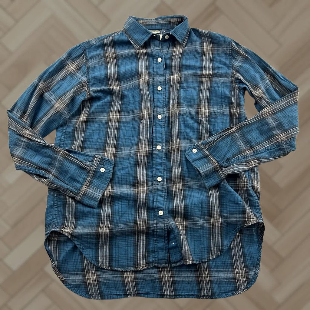 Ralph Lauren Ralph Lauren Denim & Supply Boyfriend Long Sleeve Button Front Shirt Women's M Blue Denim Shirt Women M Size M / US 6-8 / IT 42-44 - 1 Thumbnail