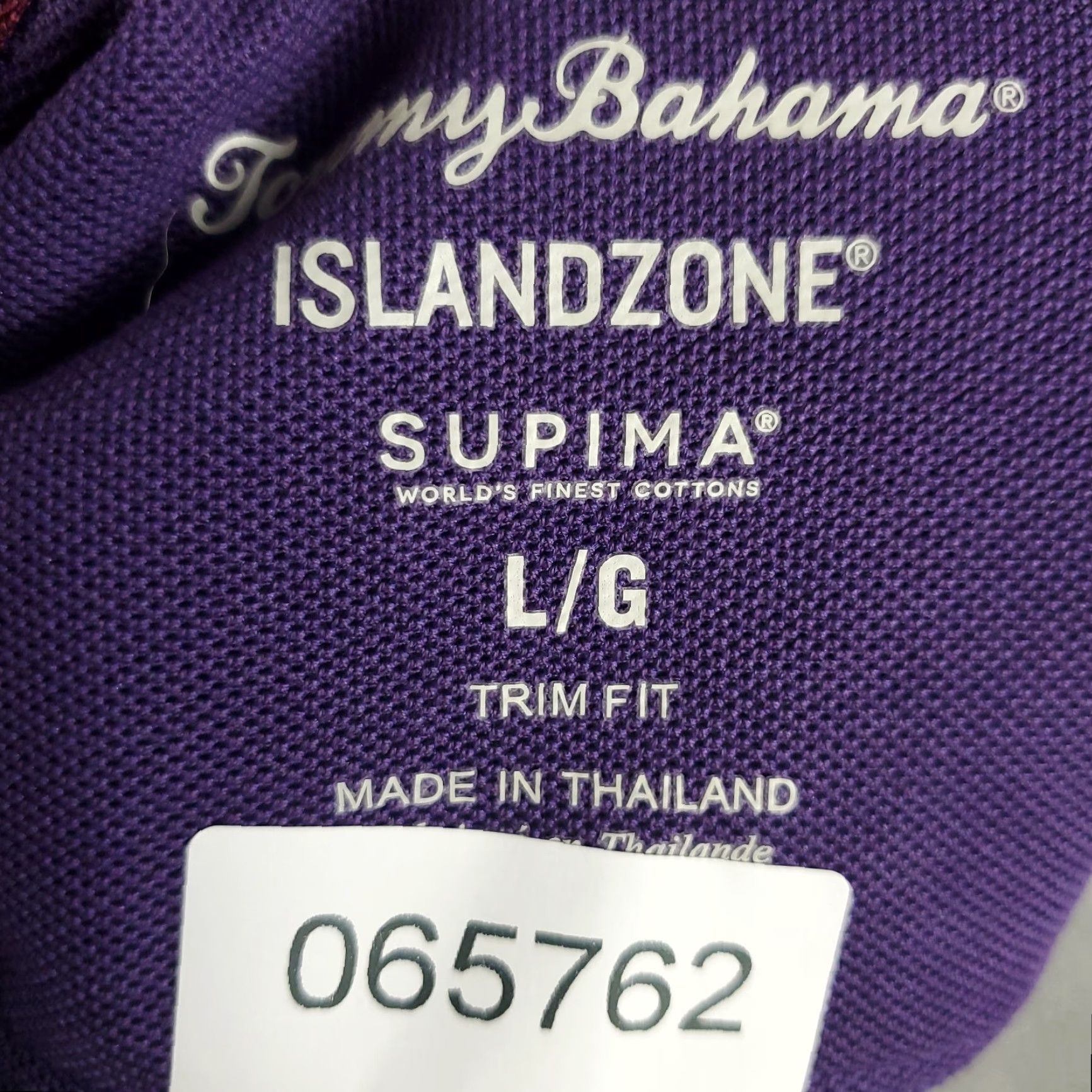 Tommy Bahama Tommy Bahama Polo Shirt Mens L Purple Golf Casual Short Sleeve Shirt Size US L / EU 52-54 / 3 - 7 Thumbnail