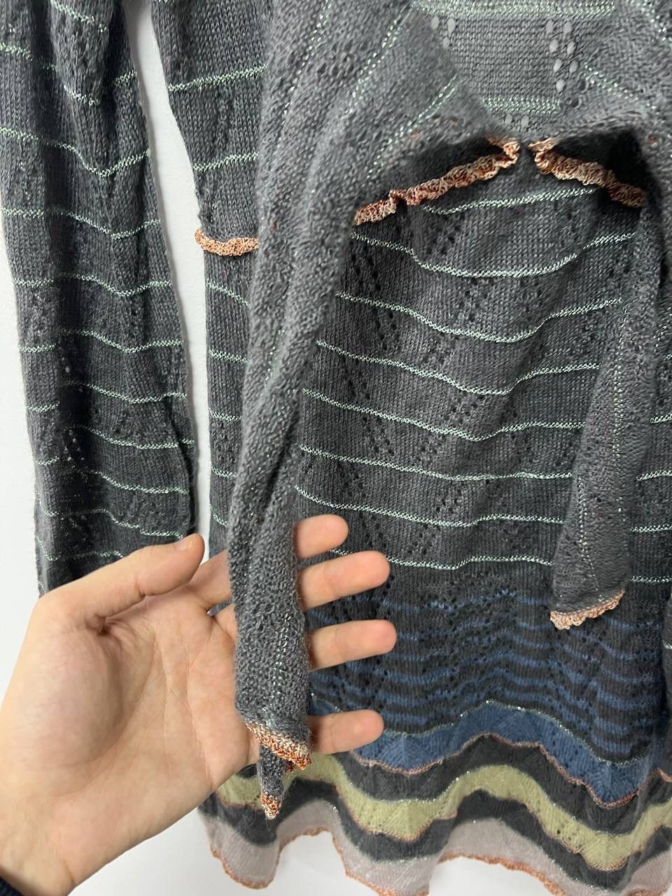 Missoni Vintage 80s Missoni Dress Italy Luxury US 4 UK 8 Size S / US 4 / IT 40 - 3 Thumbnail