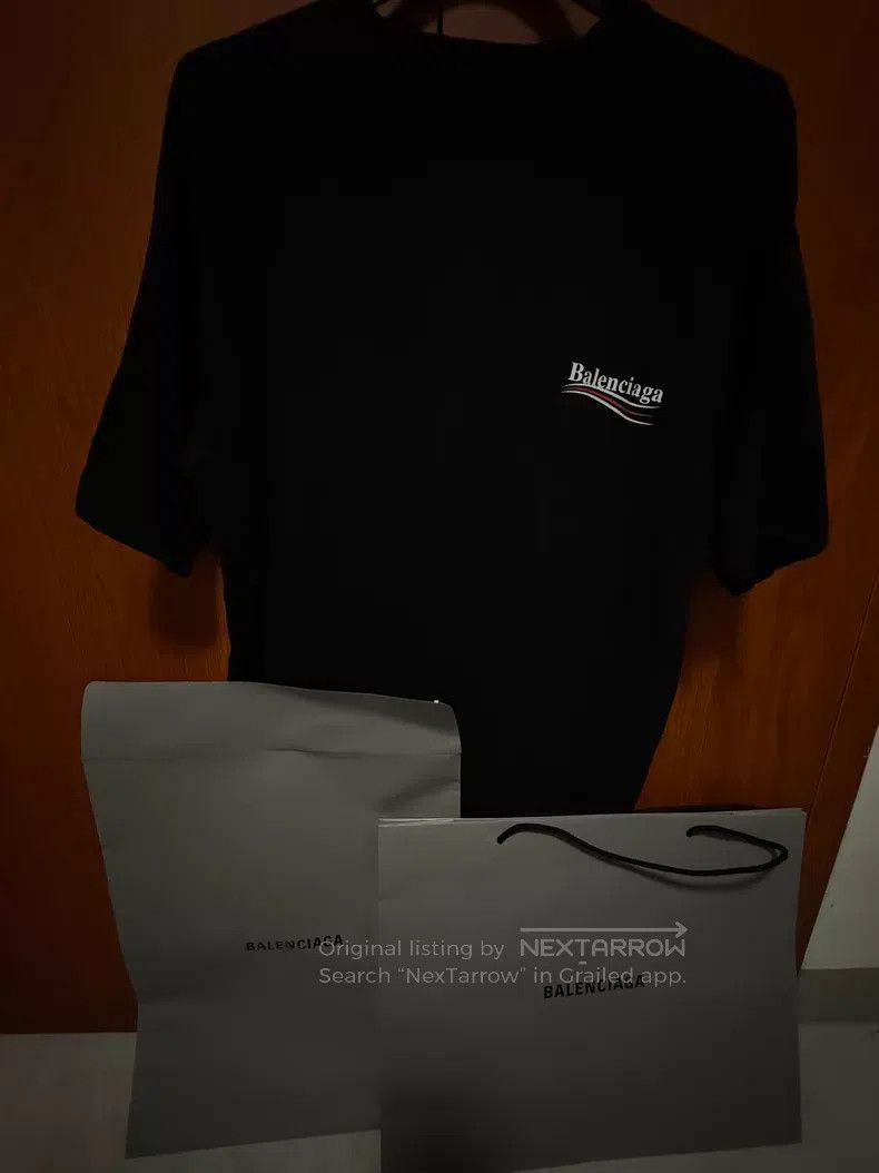 Balenciaga Balenciaga Coke wave print T-shirt Size US XS / EU 42 / 0 - 3 Thumbnail