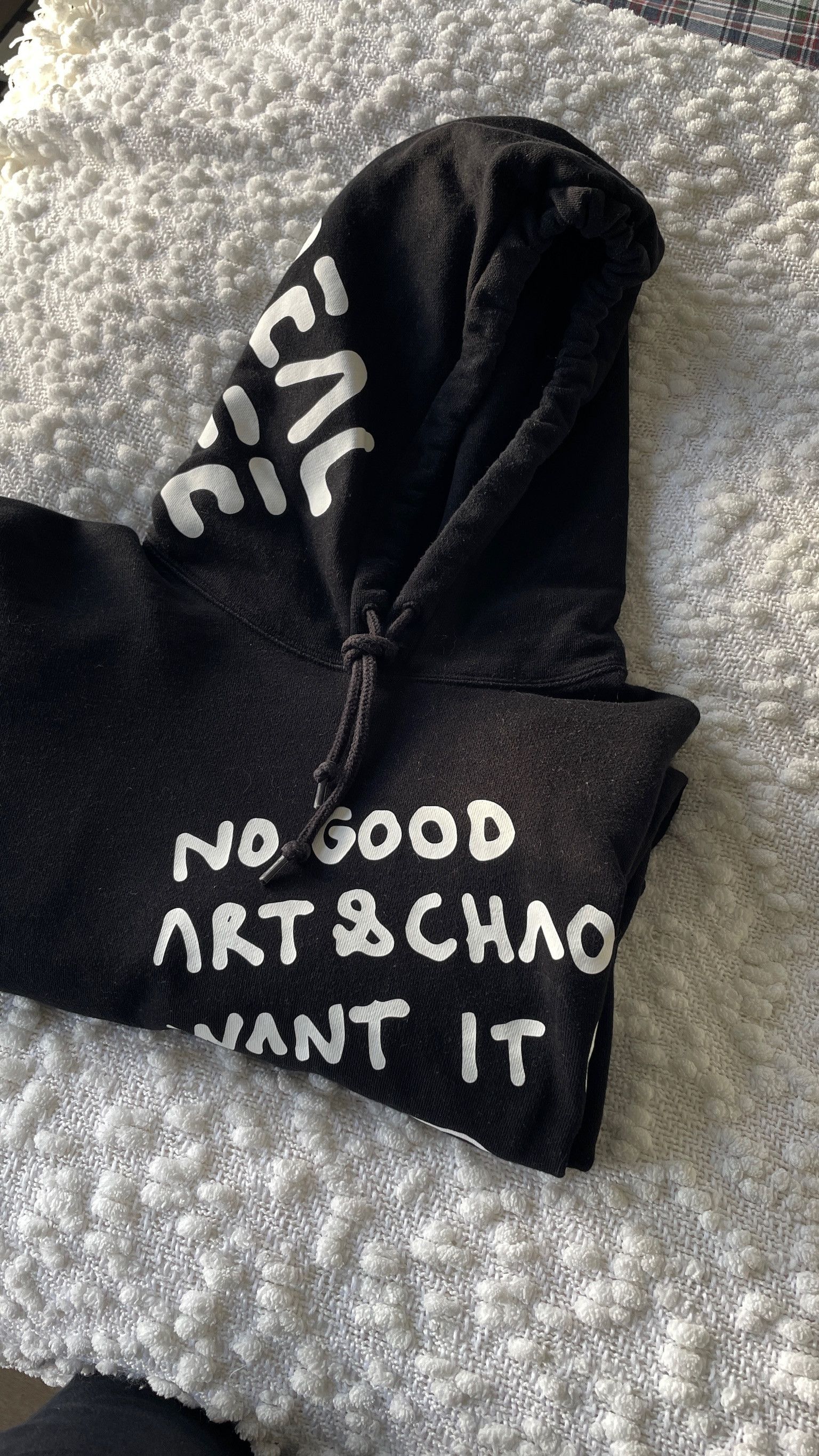 Uniqlo BLACK HOODIE UNIQLO (L) Size US L / EU 52-54 / 3 - 3 Thumbnail