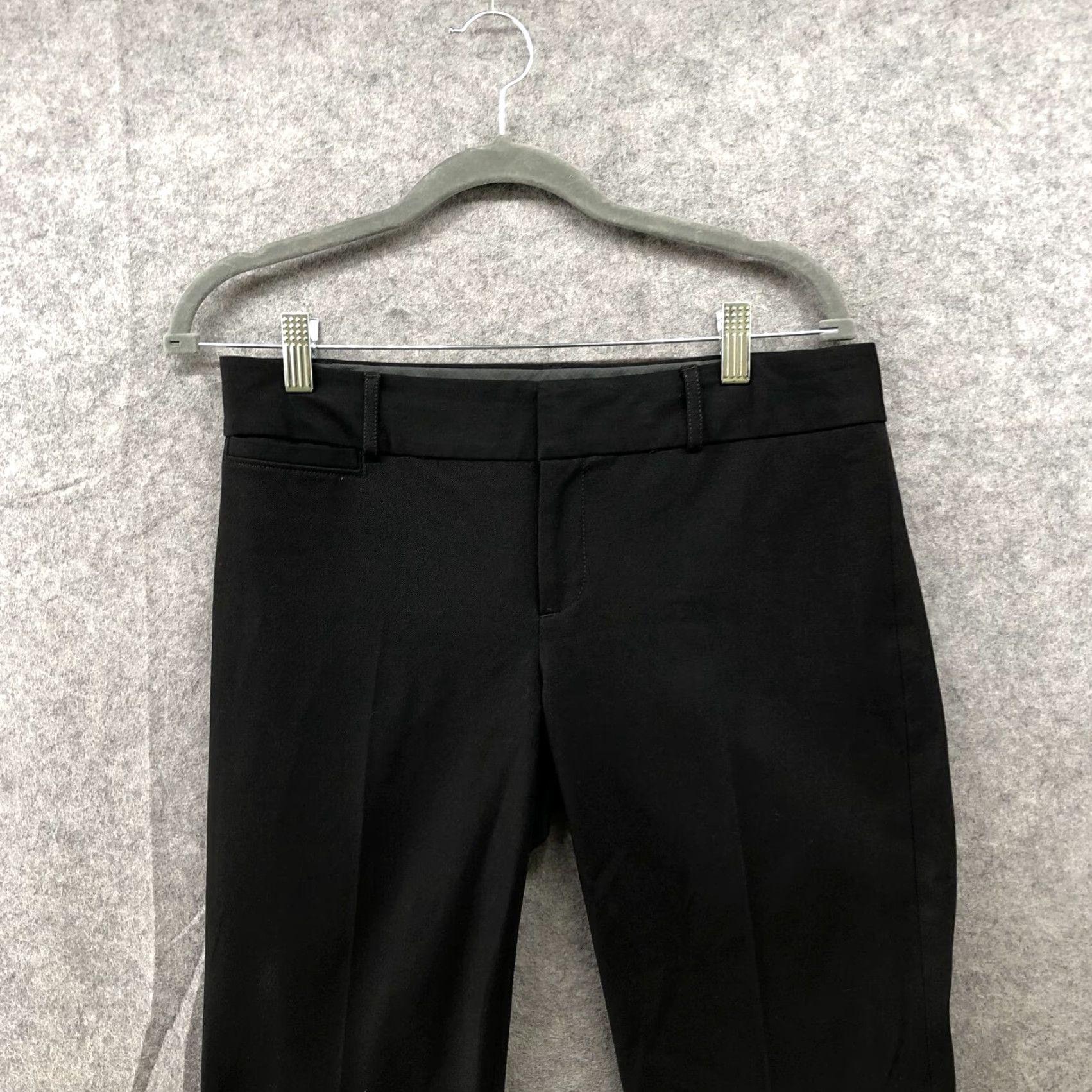 Banana Republic Banana Republic Sloan Fit Dress Pants Womens Size 4 Black Flat Front Slim Dress Pants Women’s 4 Black Flat Front Slim Size 27" / US 4 / IT 40 - 3 Thumbnail