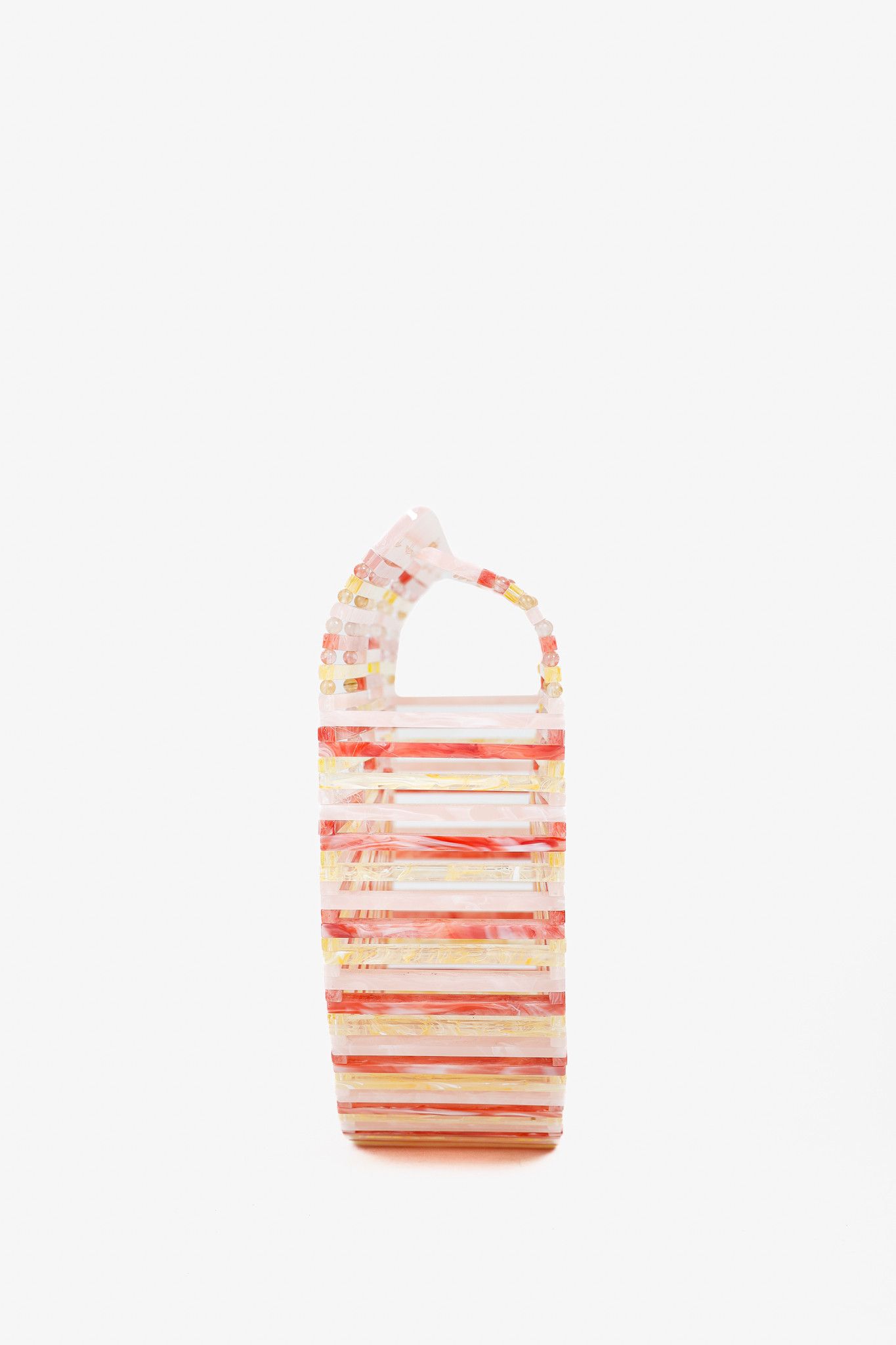 Cult Gaia Cult Gaia Ark Citrus Multi Acrylic Top Handle Bag Size ONE SIZE - 3 Thumbnail