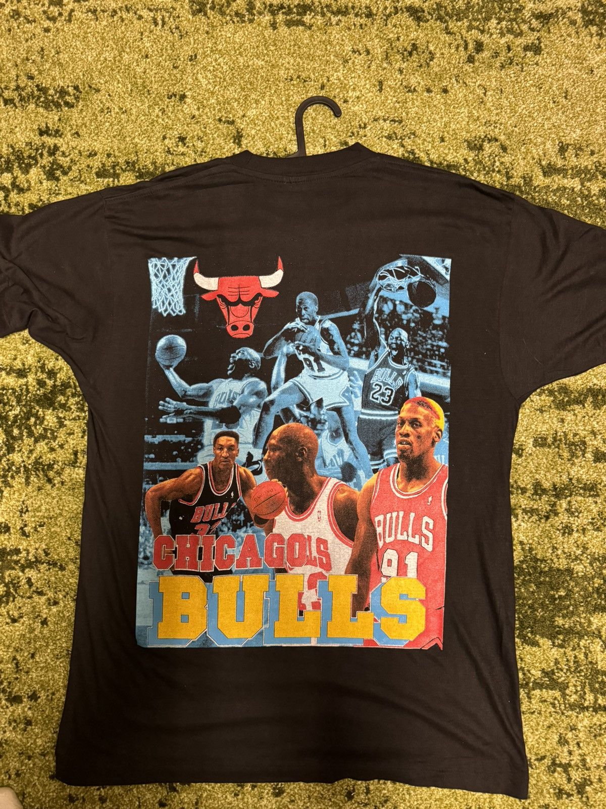 NBA × Vintage Vintage 1996 Chicago Bulls Championship Raptee NO REPRINT Size US XL / EU 56 / 4 - 2 Thumbnail