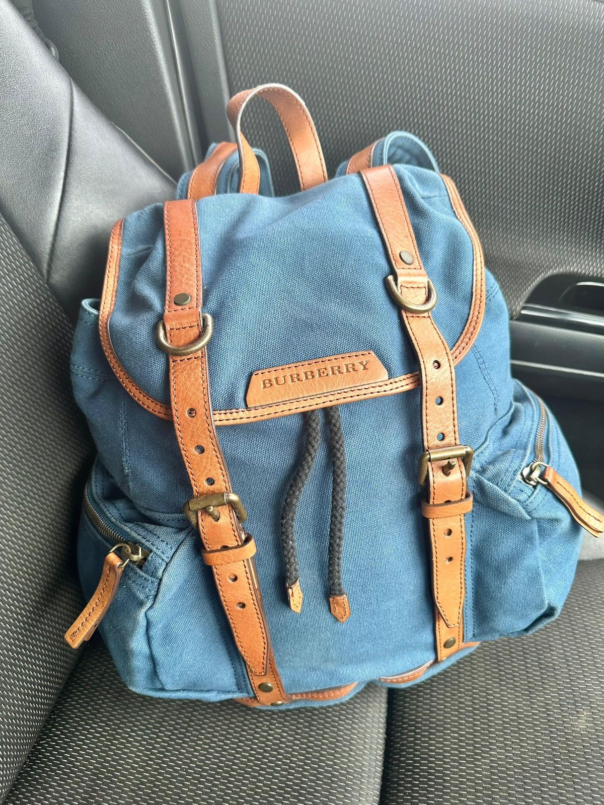 Burberry Authentic Burberry Check Tactical Nylon Small Rucksack Size ONE SIZE - 1 Thumbnail