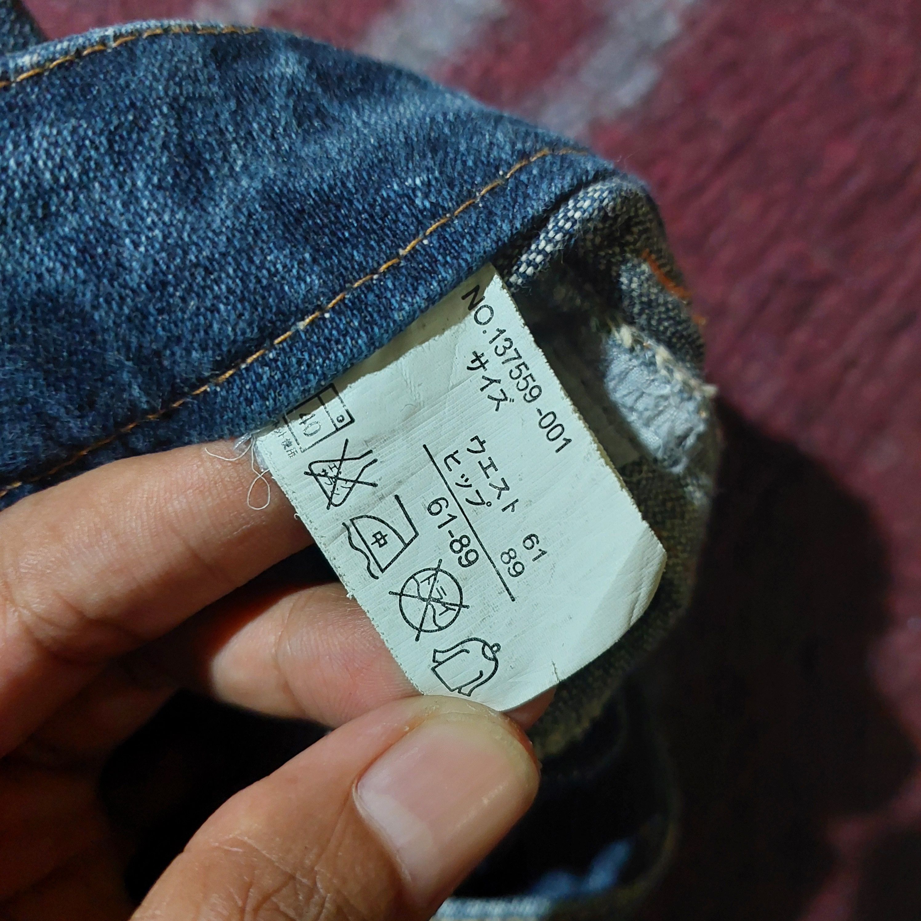 Tornado Mart The Comfortable Wear distressed blue flared jeans Size US 29 - 12 Thumbnail