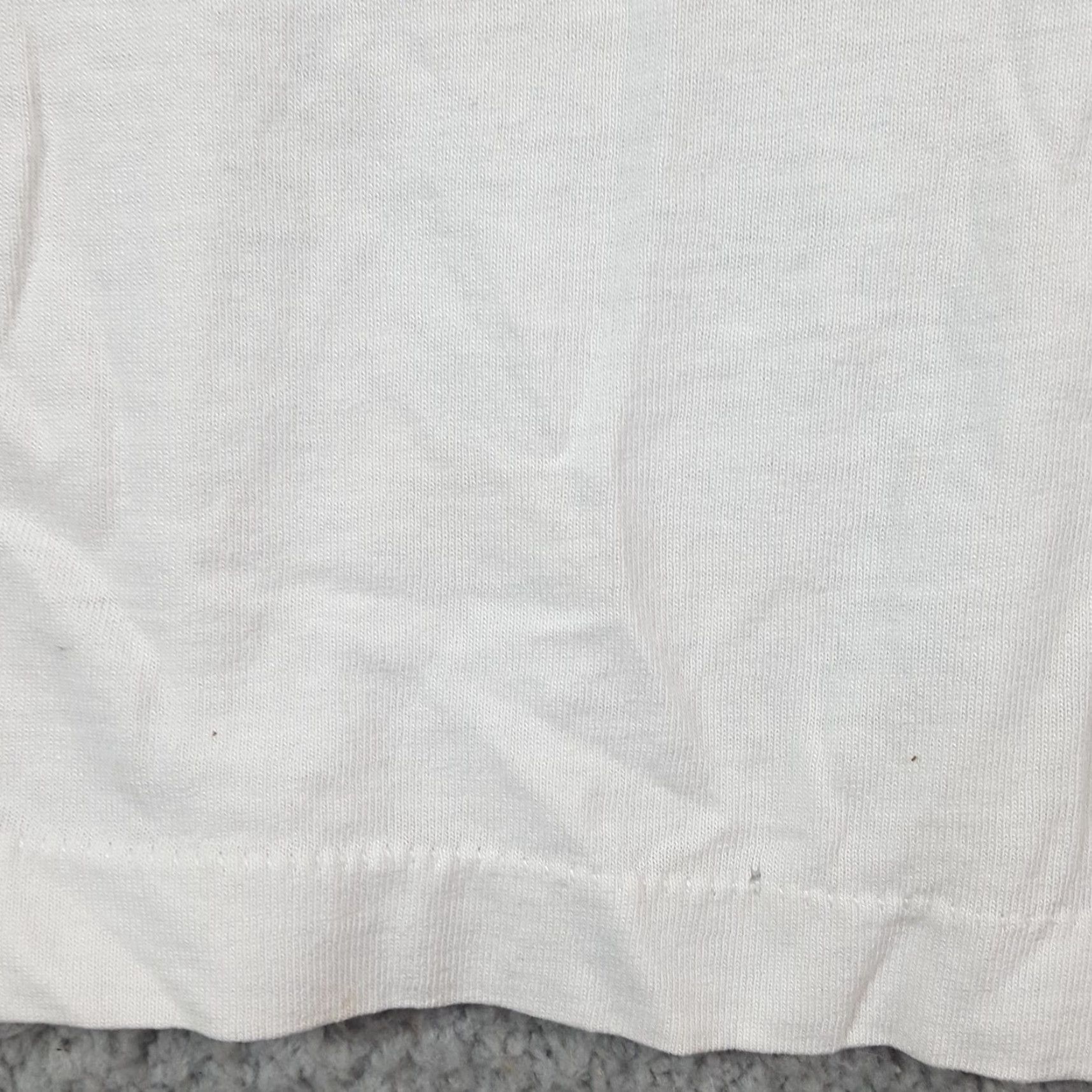Fruit Of The Loom VINTAGE Fruit of the Loom T-Shirt Mens L 90s Navigate The Future Tech Tee White Cotton Embroidered Logo Retro Technology IT Shirt Size US L / EU 52-54 / 3 - 6 Thumbnail