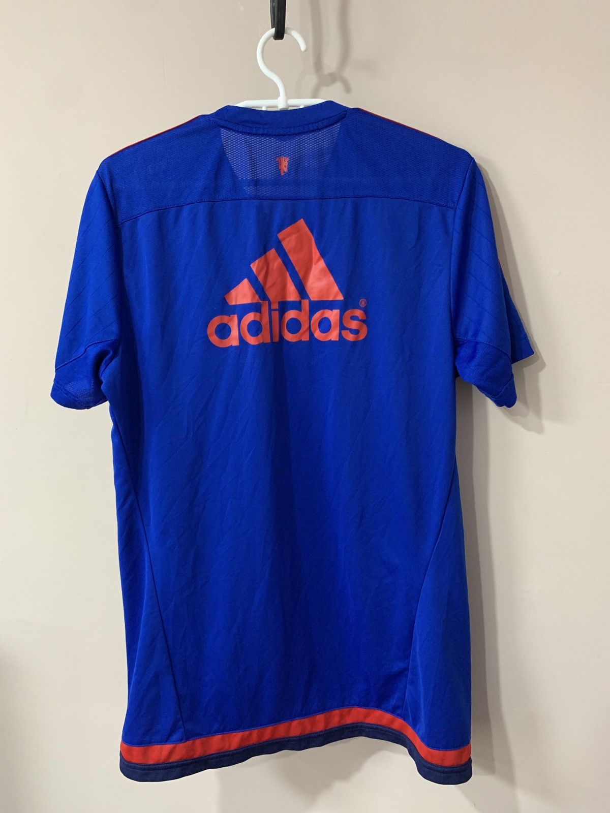 Adidas Manchester United 2015 Training Football Shirt Adidas Soccer Size US M / EU 48-50 / 2 - 2 Thumbnail