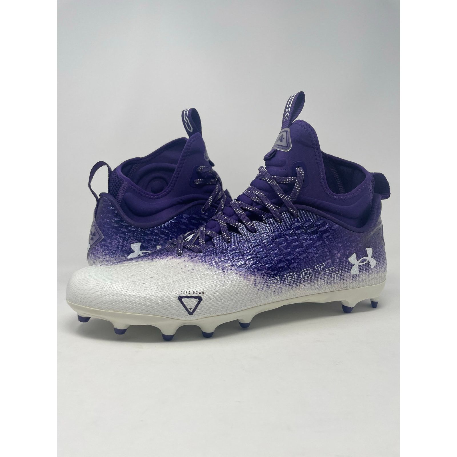 Under Armour Under Armour UA Spotlight Lux Football Cleats Mens Size 13 Size US 13 / EU 46 - 2 Thumbnail