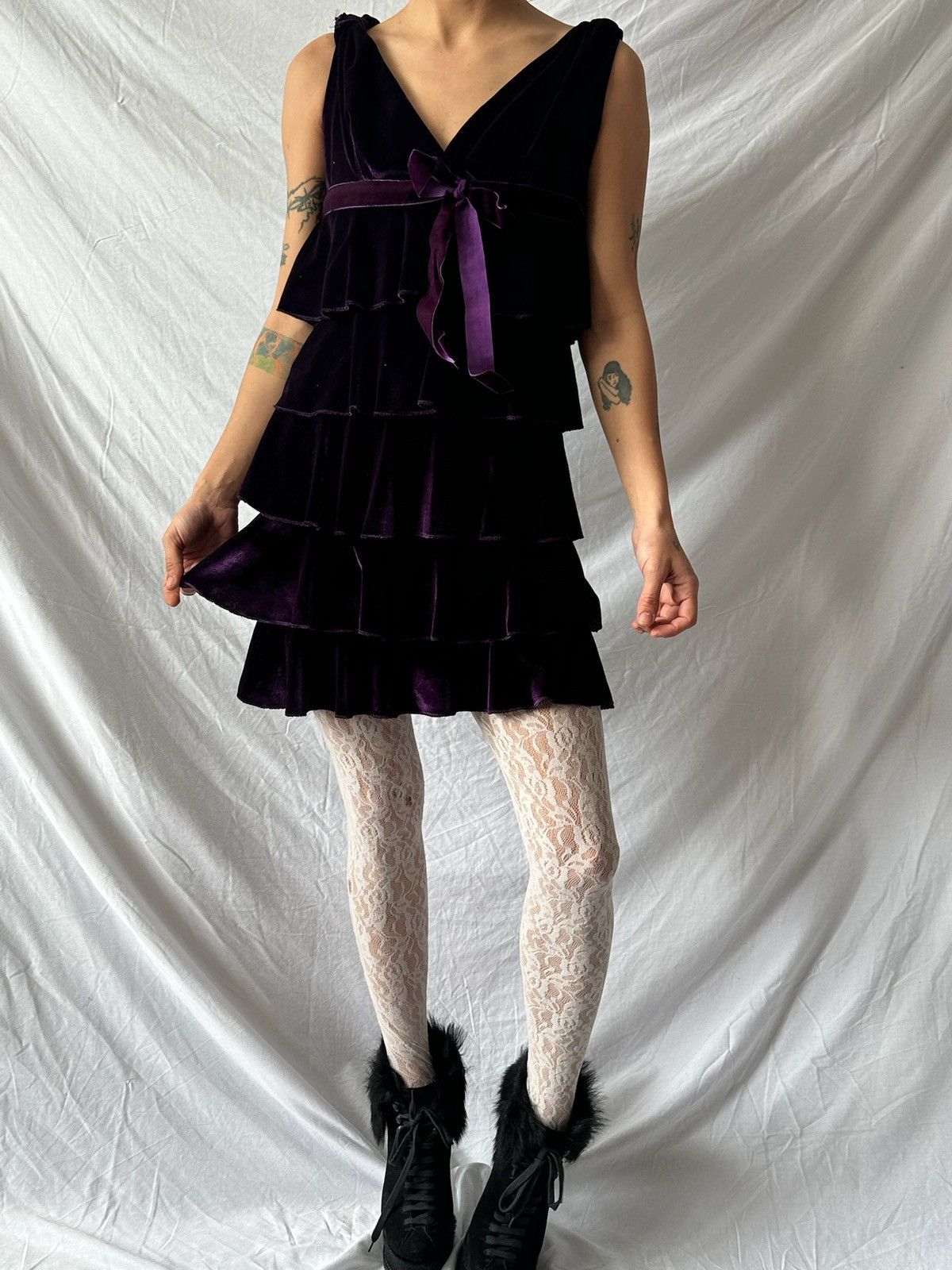 Vintage Tuvanam dress Size S / US 4 / IT 40 - 1 Thumbnail