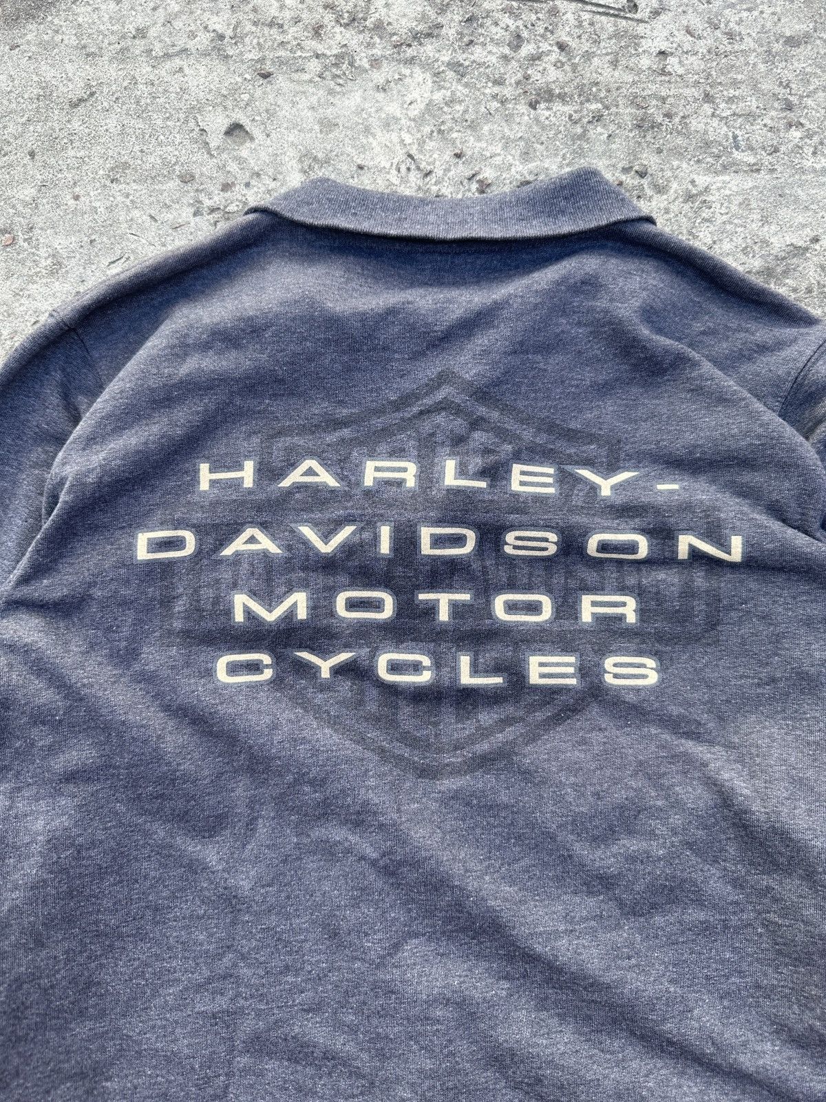 Harley Davidson Vintage Harley-Davidson Big Logo Back Sweater Biker M USA Size US M / EU 48-50 / 2 - 2 Thumbnail
