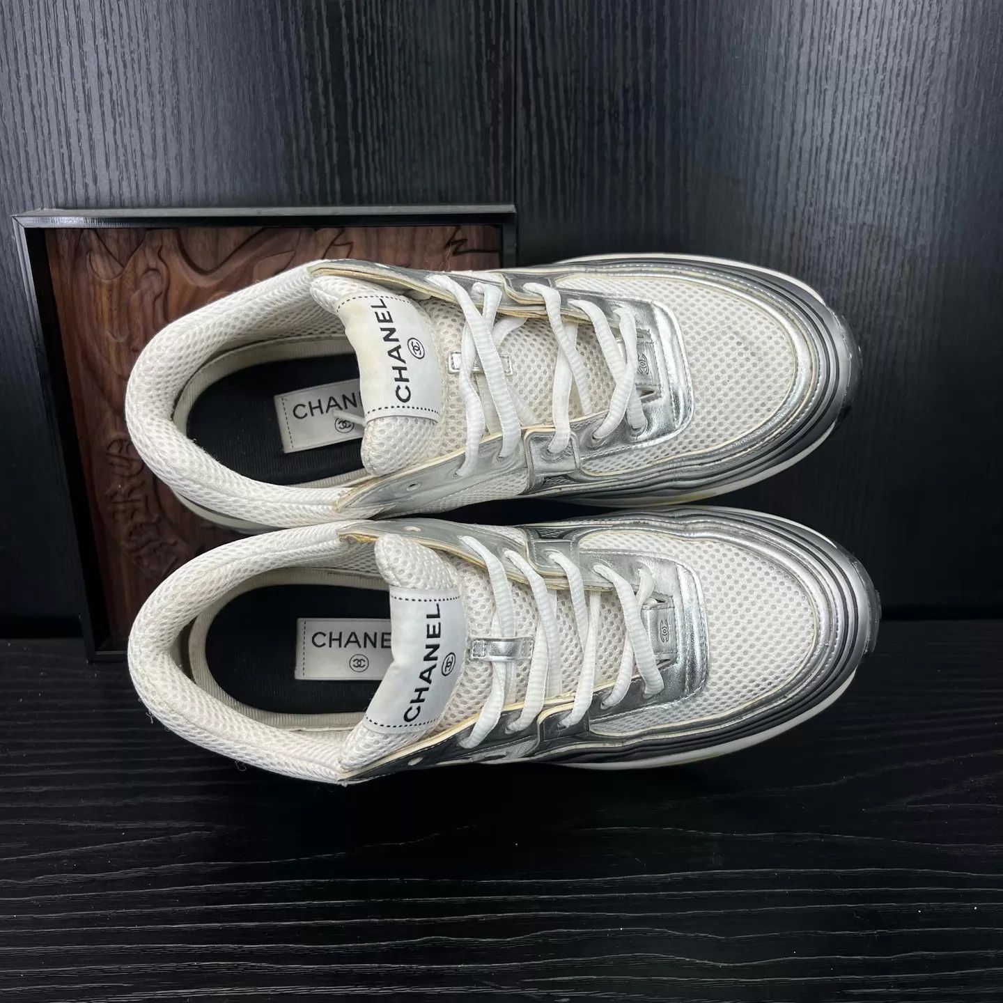 Chanel Chanel 23C Silver Horn King 41 New Size US 8 / EU 41 - 8 Thumbnail