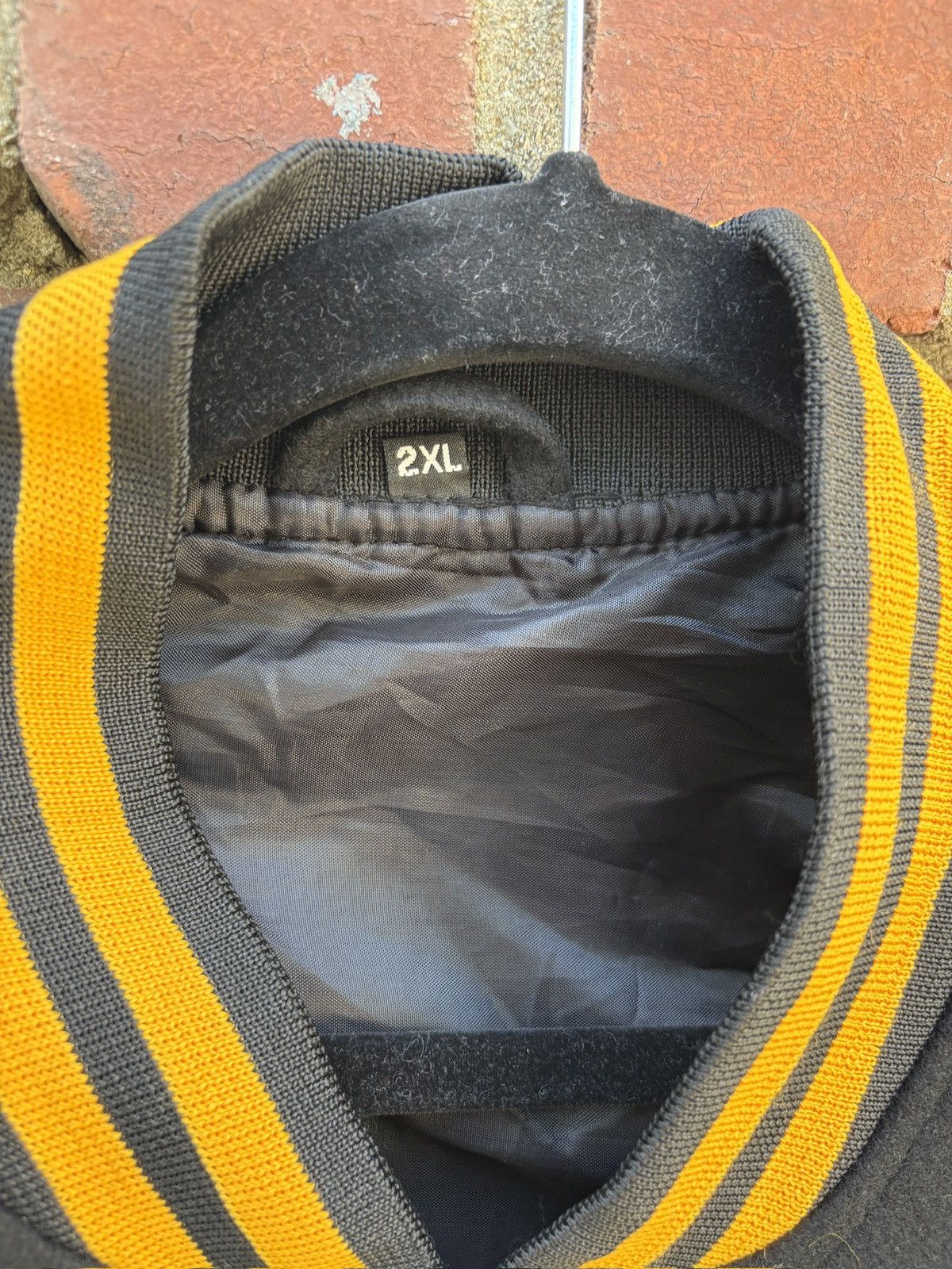 Other Vintage Streetwear Bomber Jacket Size Large Black Yellow Size US L / EU 52-54 / 3 - 2 Thumbnail