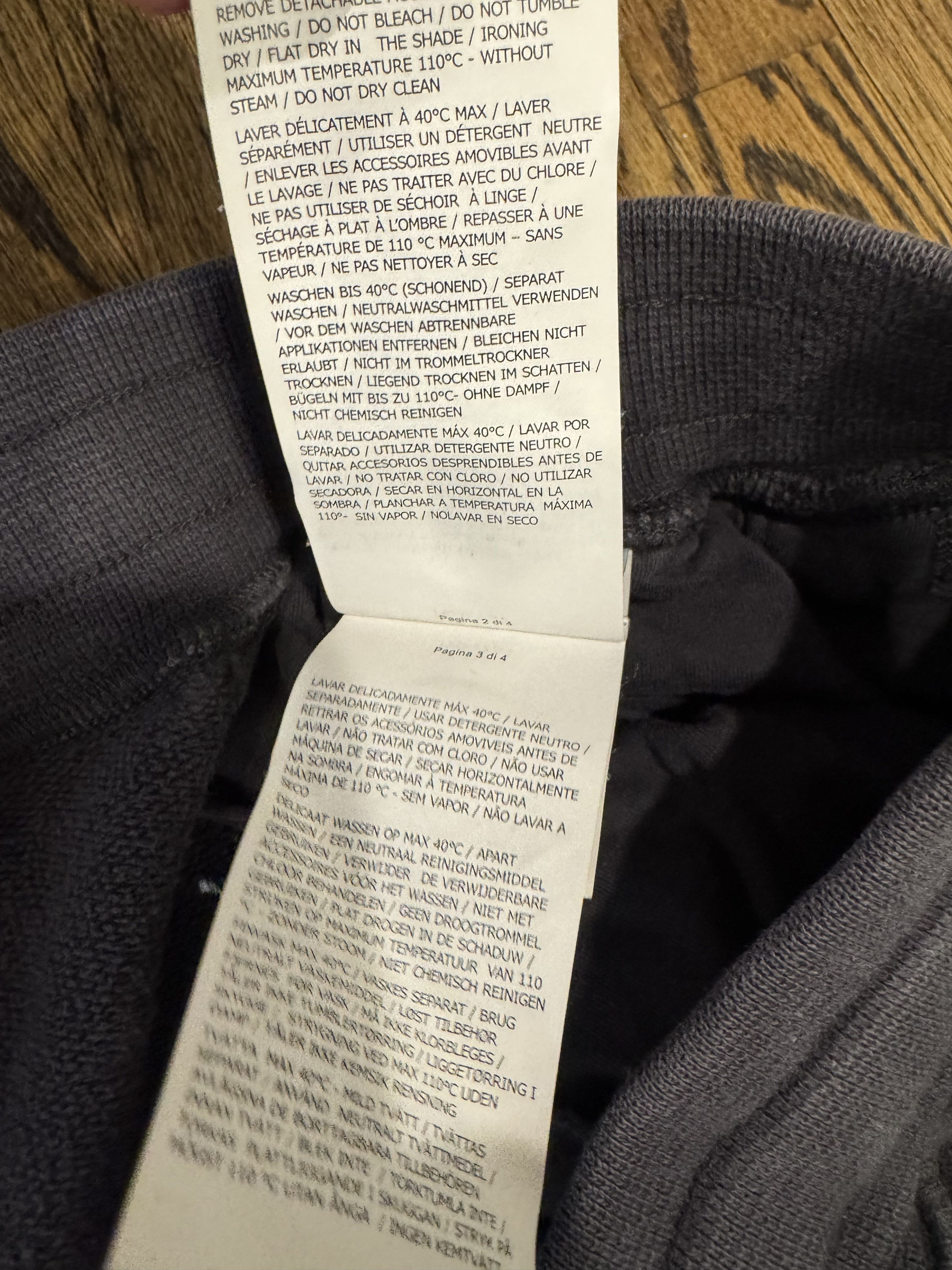 Stone Island Gray Stone Island Sweatpants Size US 33 - 6 Thumbnail