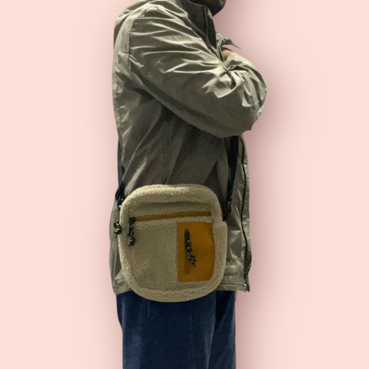 Japanese Brand × Studio Seven RARE STUDIO CLIP JAPAN FLEECE CROSSBODY SHOULDER BAG Size ONE SIZE - 23 Thumbnail