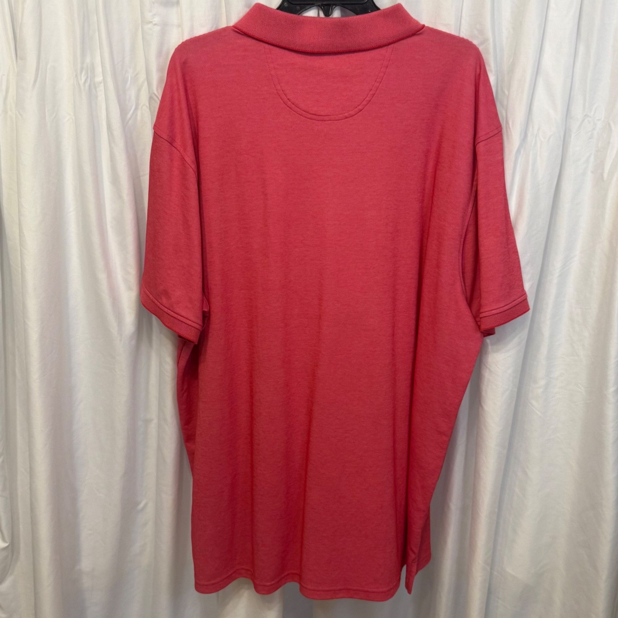 Other Members Mark Mens Red Short Sleeve Polo Shirt 3XL Size US XXL / EU 58 / 5 - 4 Thumbnail