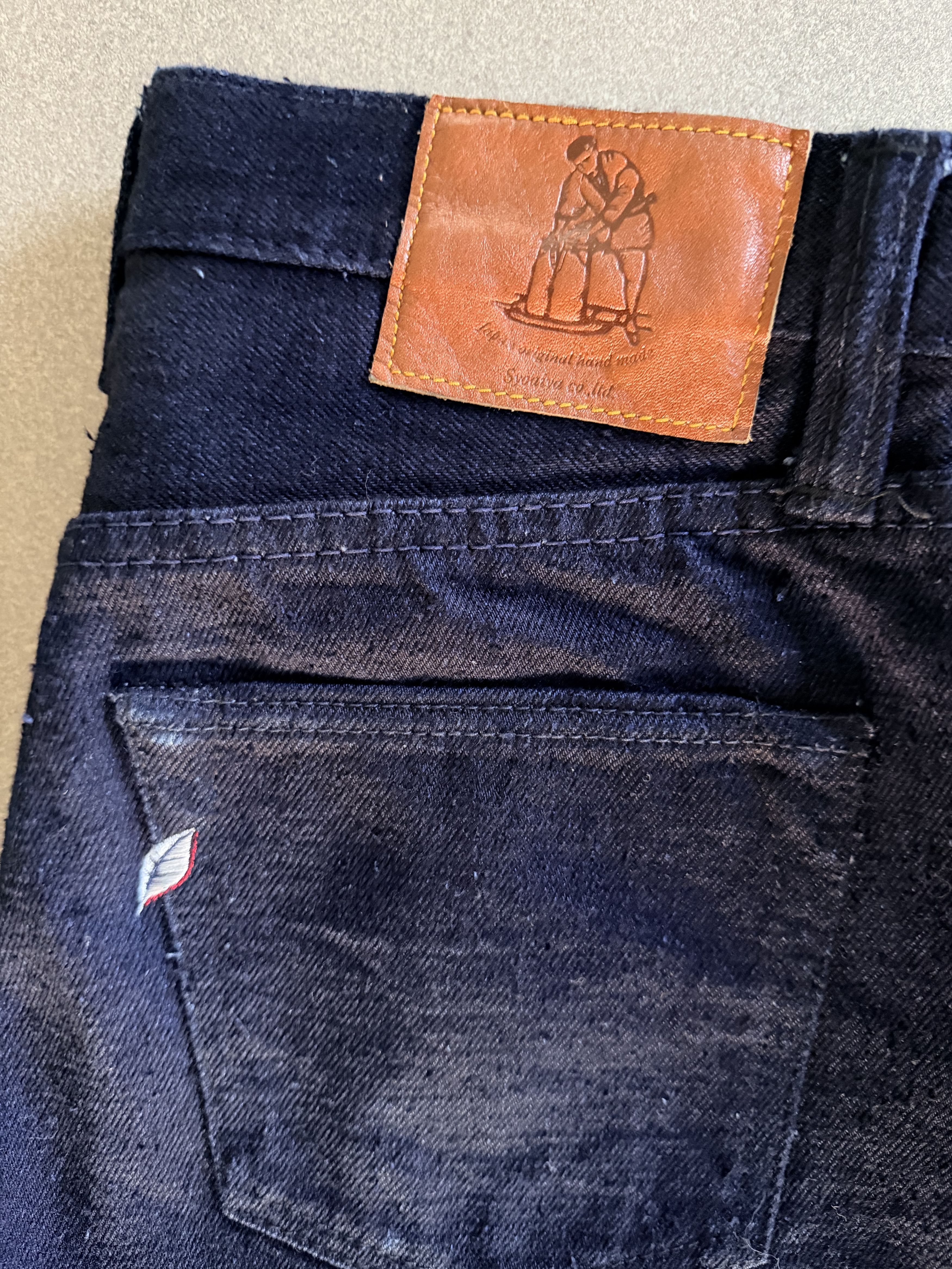 Pure Blue Japan Pure Blue Japan XX-019 Dark Indigo Selvedge Jeans Size US 31 - 5 Thumbnail