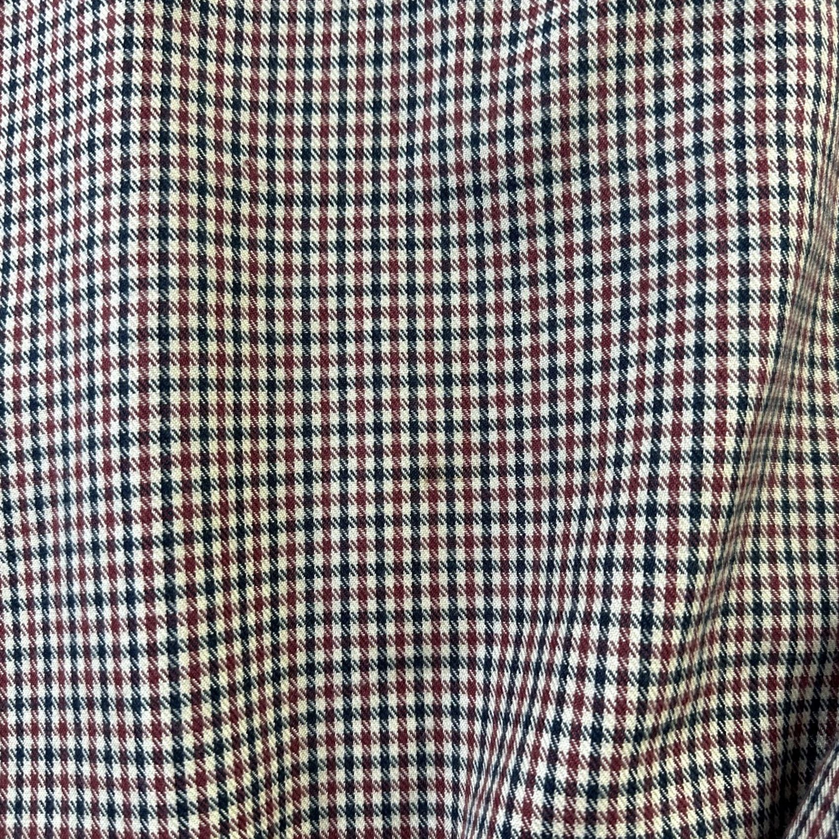 Vintage VINTAGE Califf Jacket Bomber Mens Large Brown Houndstooth Zip Plaid Size US L / EU 52-54 / 3 - 7 Thumbnail