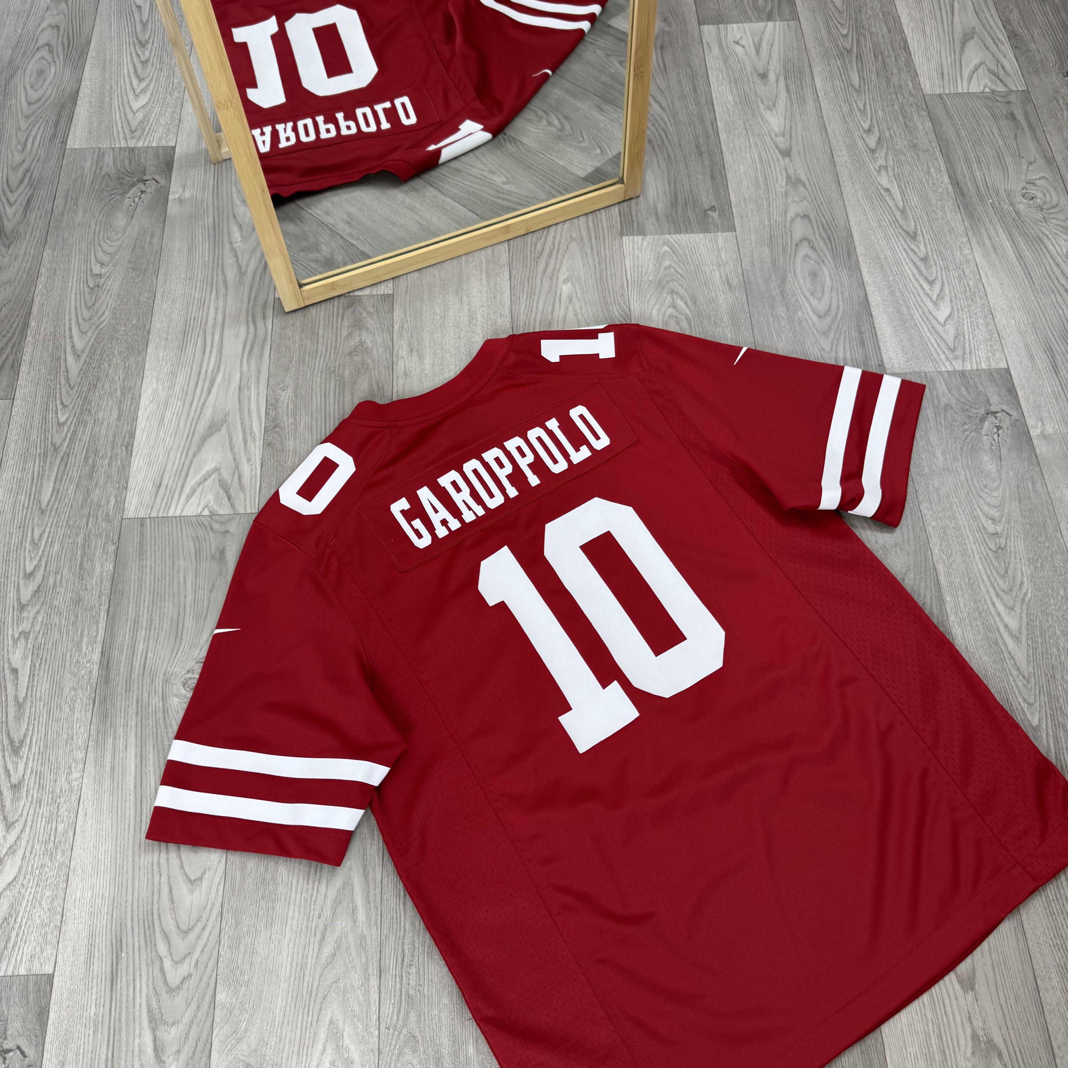 Nike Nike 49ers Garoppolo 10 NFL Red Jersey Shirt L Size US L / EU 52-54 / 3 - 6 Thumbnail