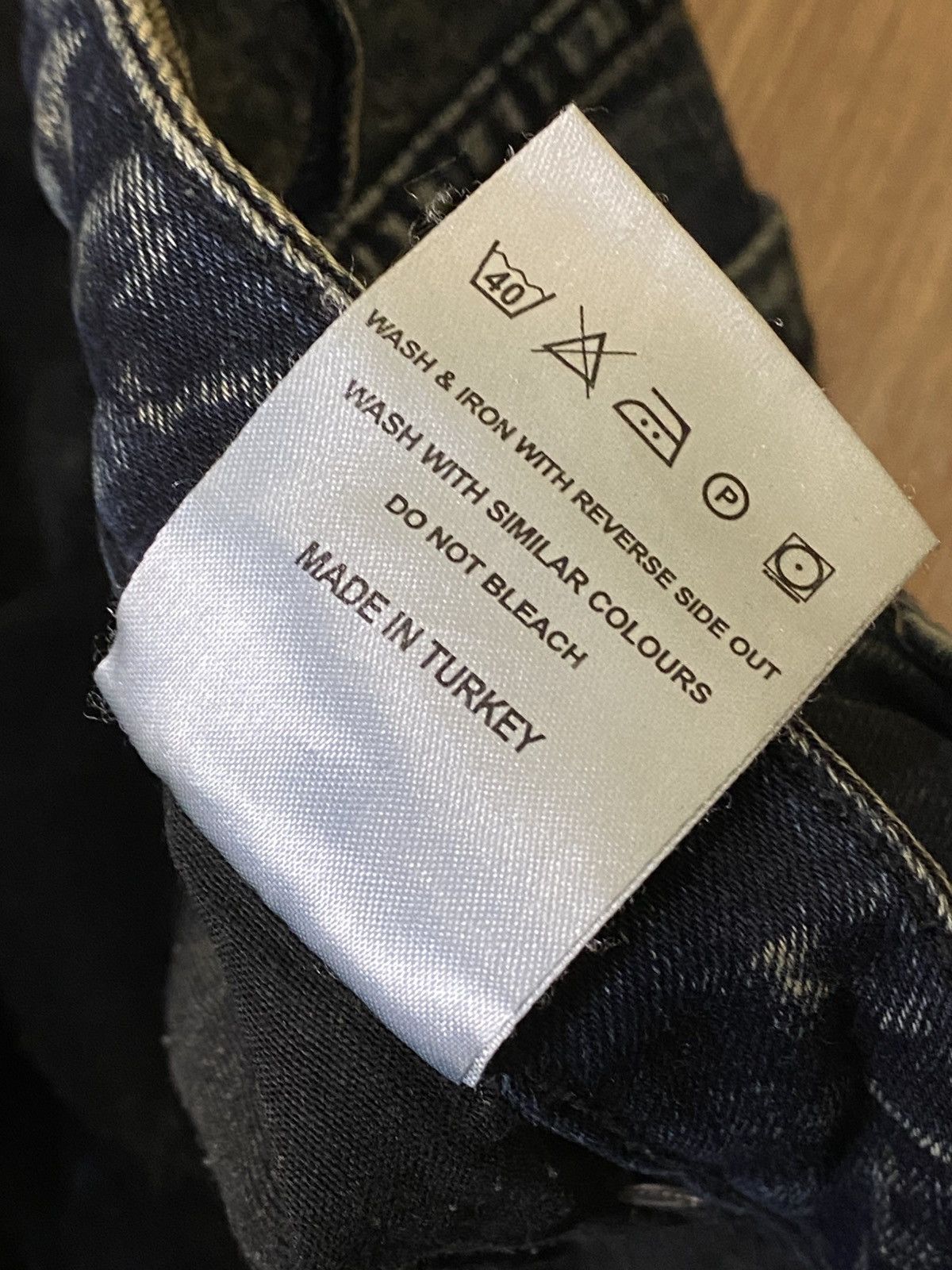 Represent Clo. Represent Acid Washed Slim Fit Amiri Style Jeans Size: M Size US 32 / EU 48 - 7 Thumbnail