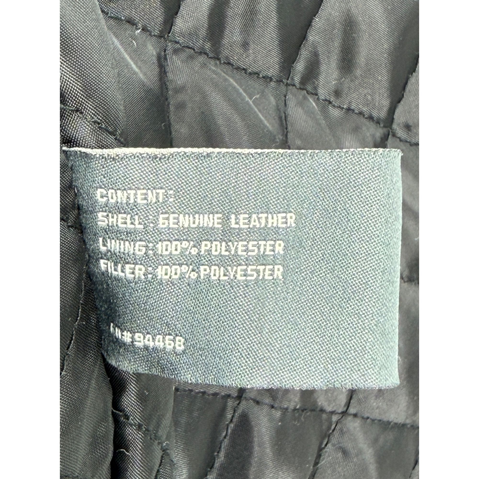 Perry Ellis VTG Perry Ellis Portfolio Mens Black Lambskin Leather Jacket Size US S / EU 44-46 / 1 - 19 Thumbnail
