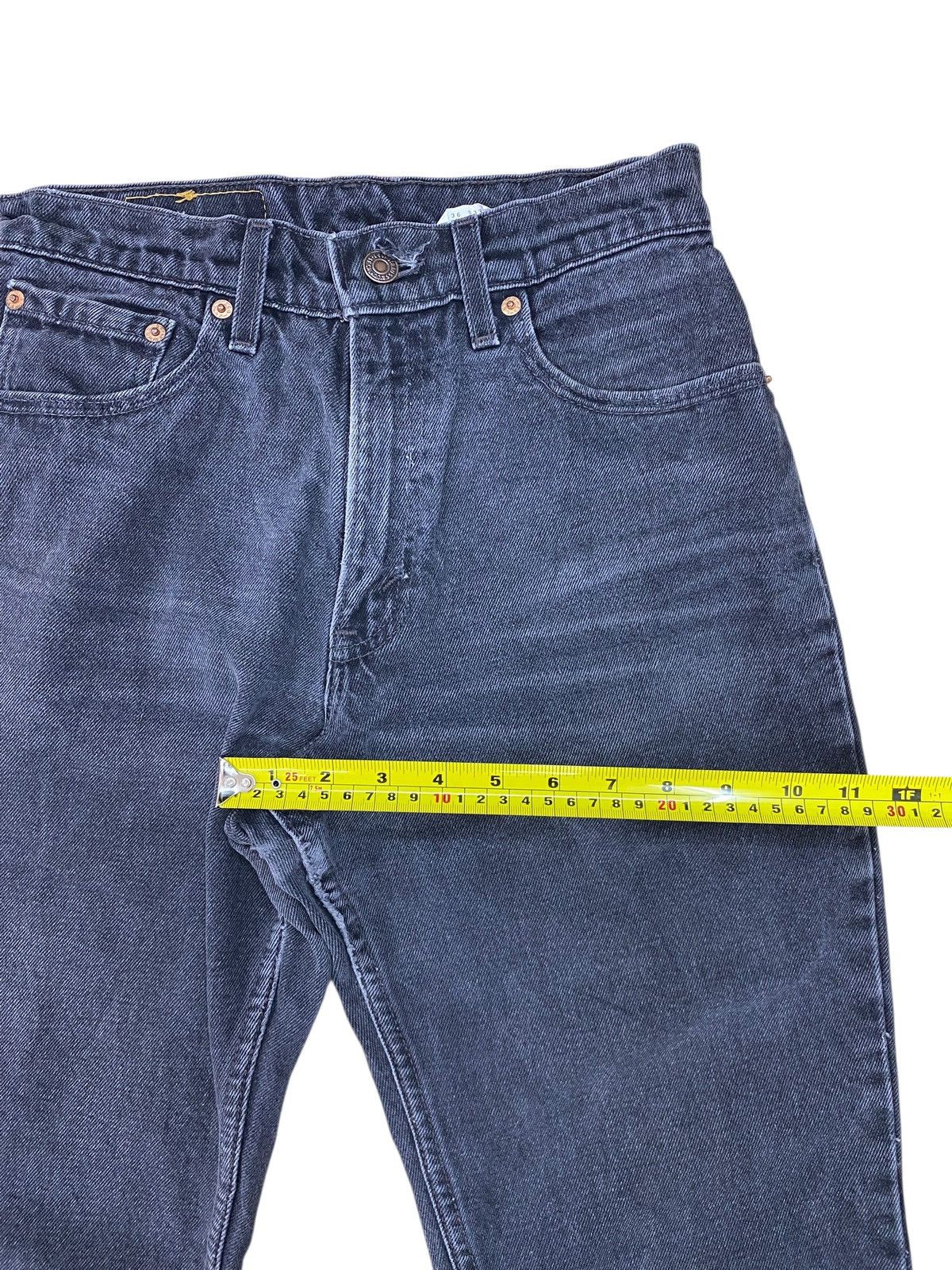 Levi's Levi’s 550 Black Wash Fit Tapered Leg Style Jeans Size US 26 / EU 42 - 8 Thumbnail