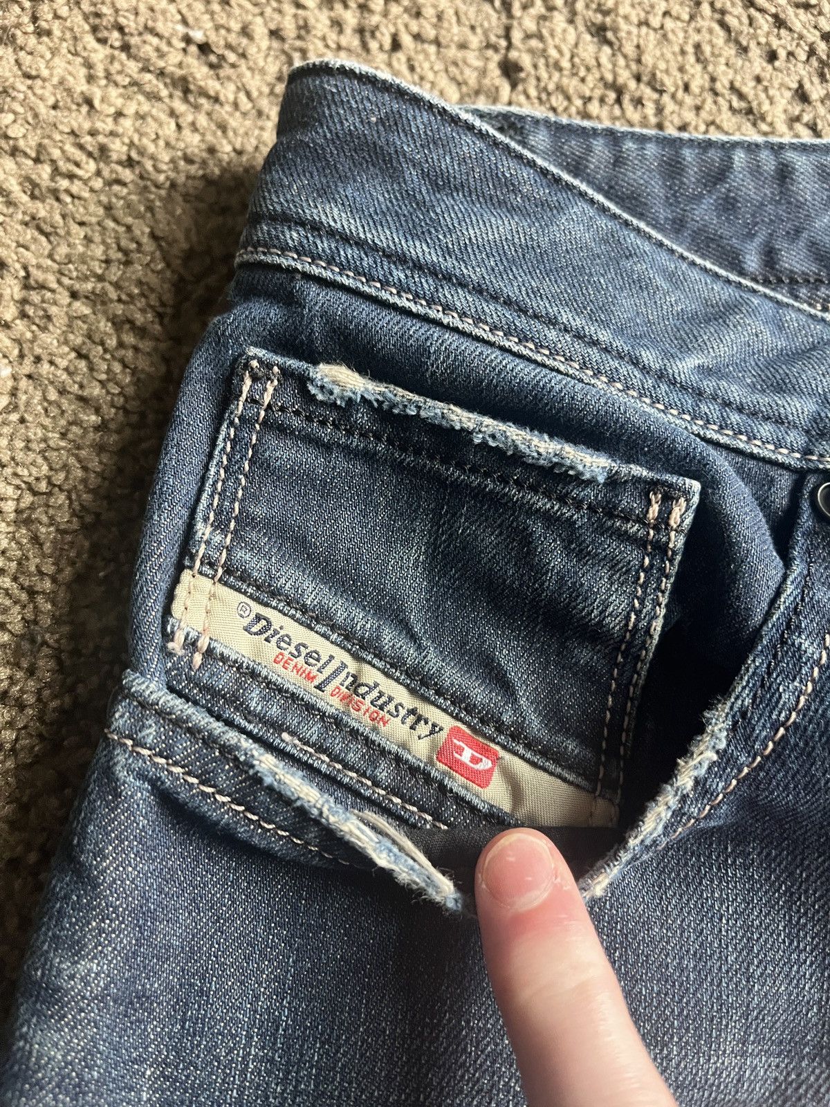 Diesel DIESEL Bootcut Flaired Navy Denim Size US 32 / EU 48 - 6 Thumbnail