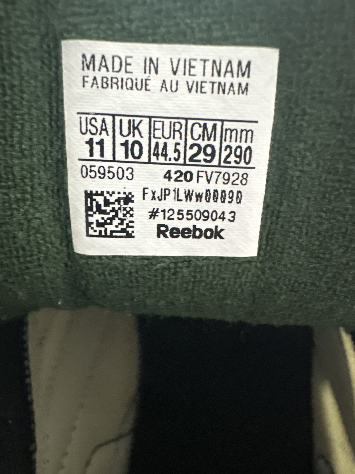 Reebok Reebok EVZN Size US 11 / EU 44 - 6 Thumbnail