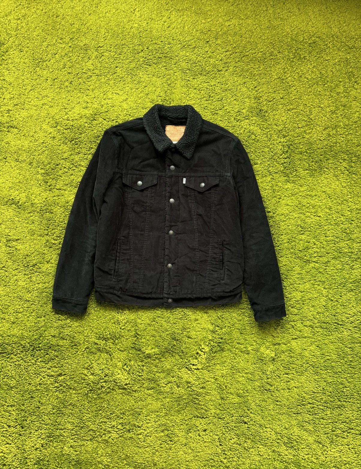 Designer × Levi's Levi’s Premium corduroy Sherpa jacket Size US L / EU 52-54 / 3 - 1 Thumbnail