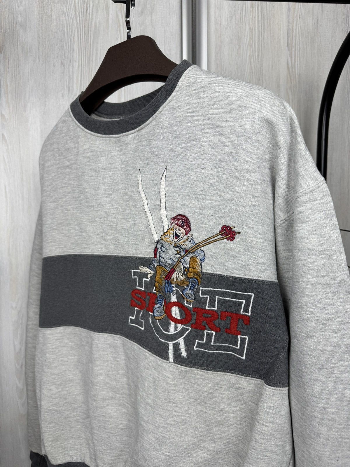 Iceberg Ice Sport by Iceberg vintage ski made in Italy sweatshirt Size US XL / EU 56 / 4 - 4 Thumbnail