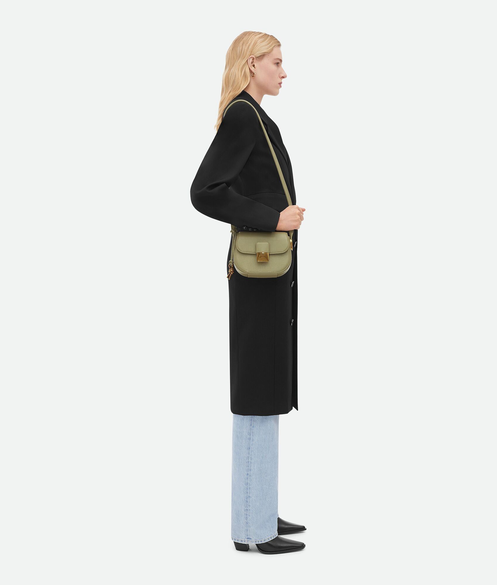 Bottega Veneta o1n1vont0325 Size: OS / Mini Desiree Cross-Body Bag Green Size ONE SIZE - 5 Thumbnail