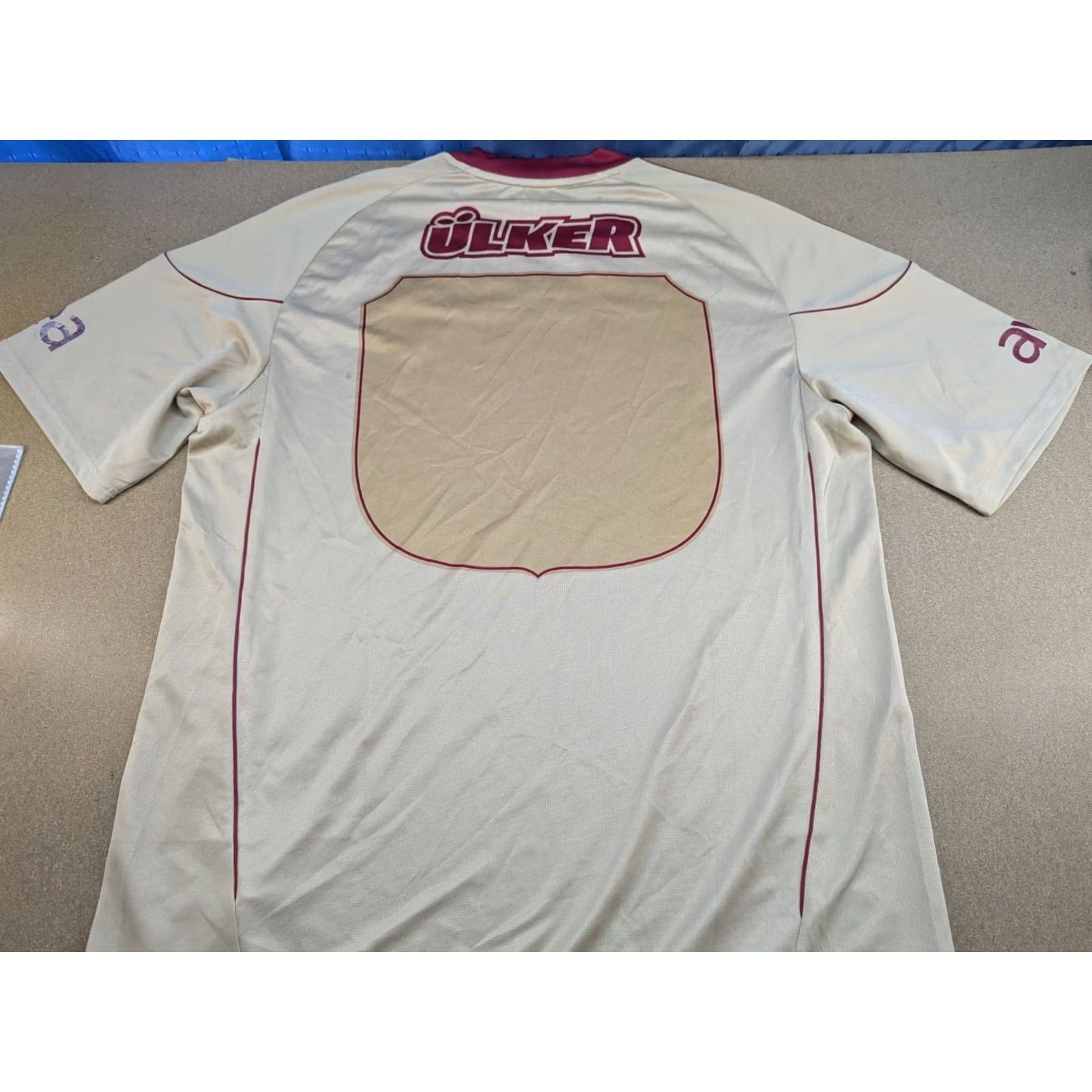 Adidas Adidas Galatasaray Football Jersey 2XL Away Soccer Trikot Mens Shirt Sports Jersey Nike Dri-Fit Style Beige 100% Polyester Size US XXL / EU 58 / 5 - 2 Thumbnail