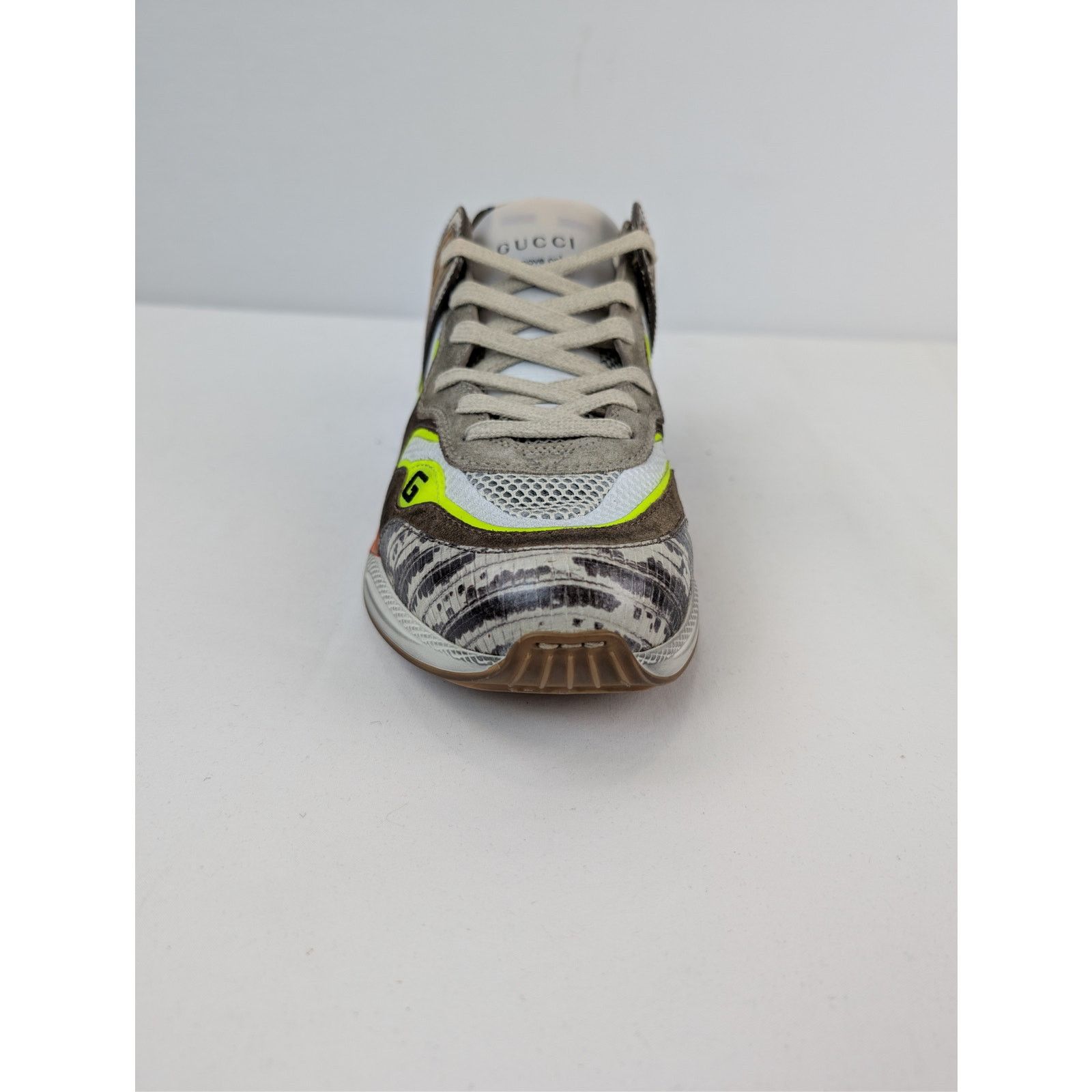 Gucci o1rshd1 Ultrapace Low-Top Sneaker Rock Tejus Printed / Brown Size US 8.5 / EU 41-42 - 14 Thumbnail