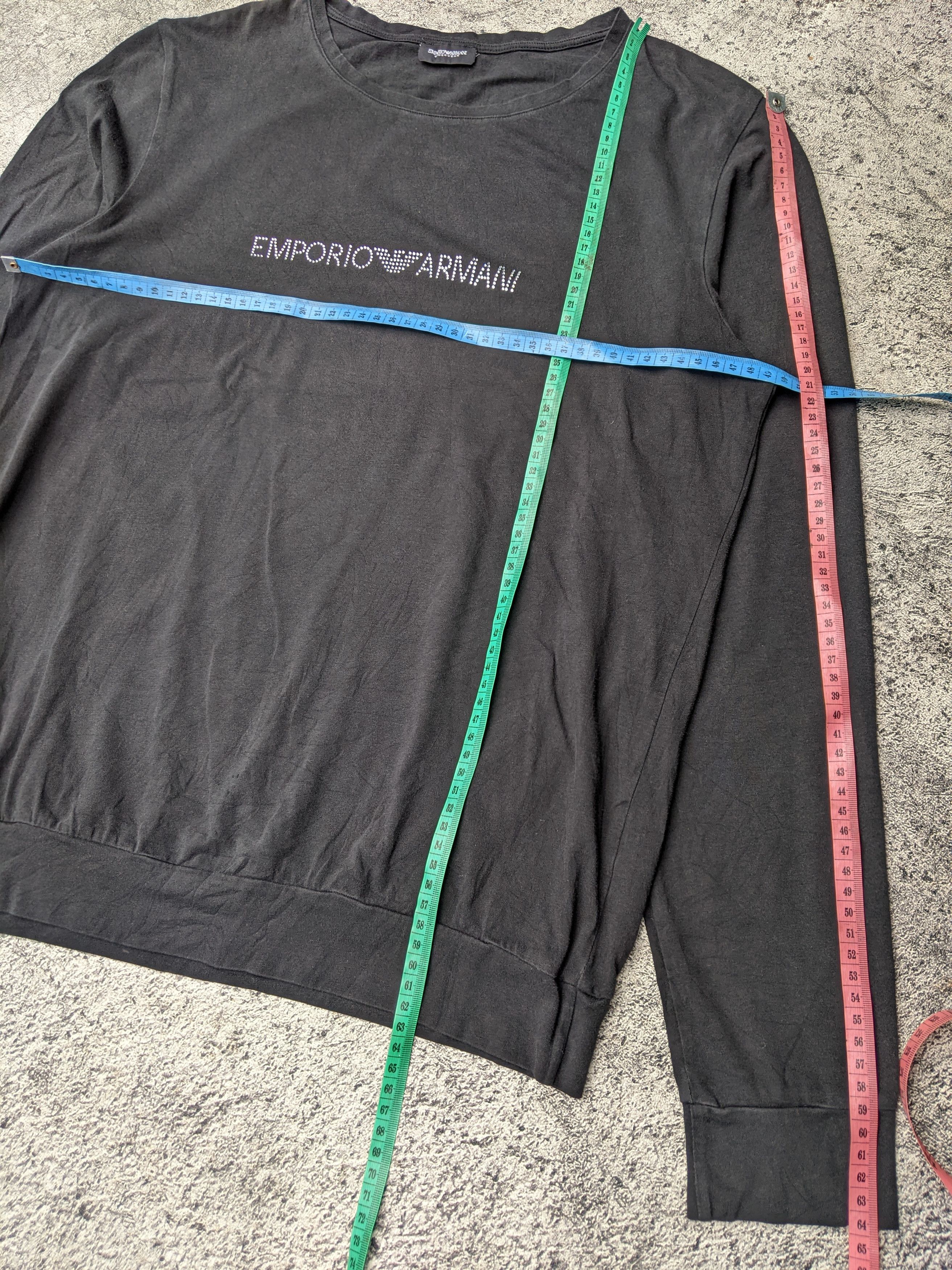 Emporio Armani Essential Crewneck Long Sleeve Size S / US 4 / IT 40 - 4 Thumbnail