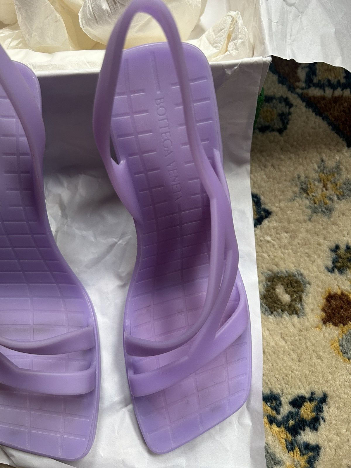 Bottega Veneta Bottega Veneta Jimbo Slingback Sandal Size US 7 / IT 37 - 21 Thumbnail