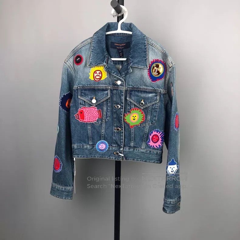 Louis Vuitton Louis Vuitton 23 New Pattern Denim Jacket Size XXS / US 00 / IT 34 - 1 Thumbnail