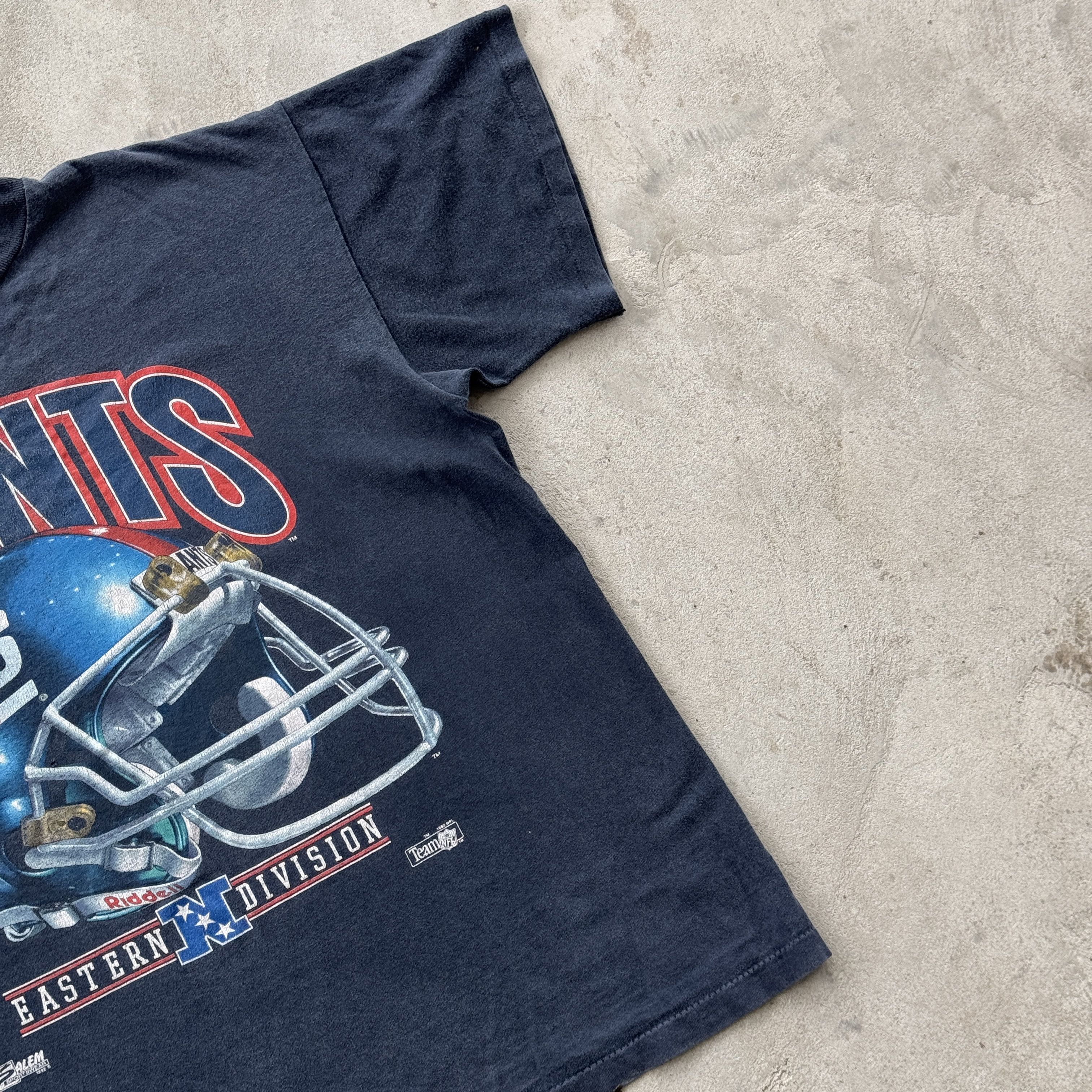 NFL Vintage 1992 New York Giants Salem T-Shirt NFL Made in USA Size US XL / EU 56 / 4 - 2 Thumbnail