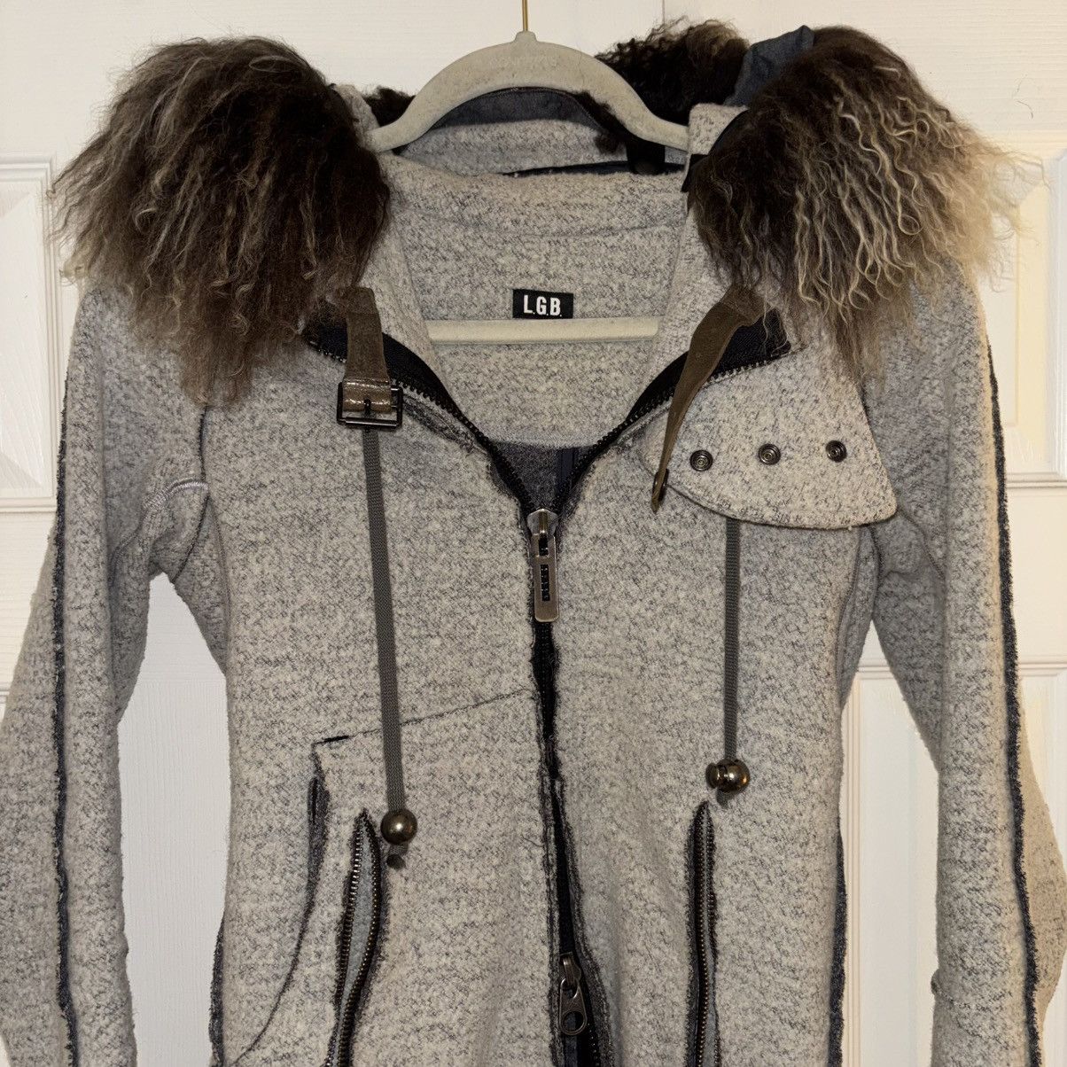 Le Grande Bleu (L.G.B.) LGB fur parka Size US S / EU 44-46 / 1 - 2 Thumbnail