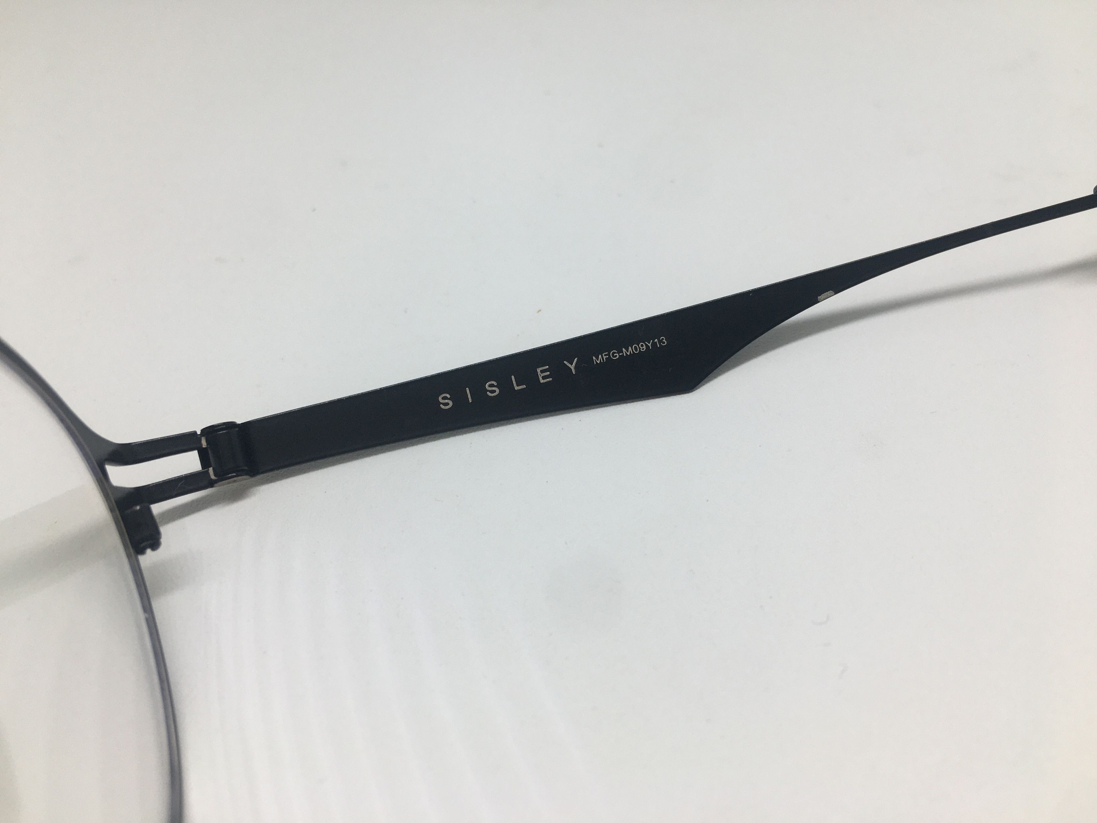 Sisley Vintage Sisley S-2150 Navy Blue RX Eyeglasses Frame Size ONE SIZE - 4 Thumbnail